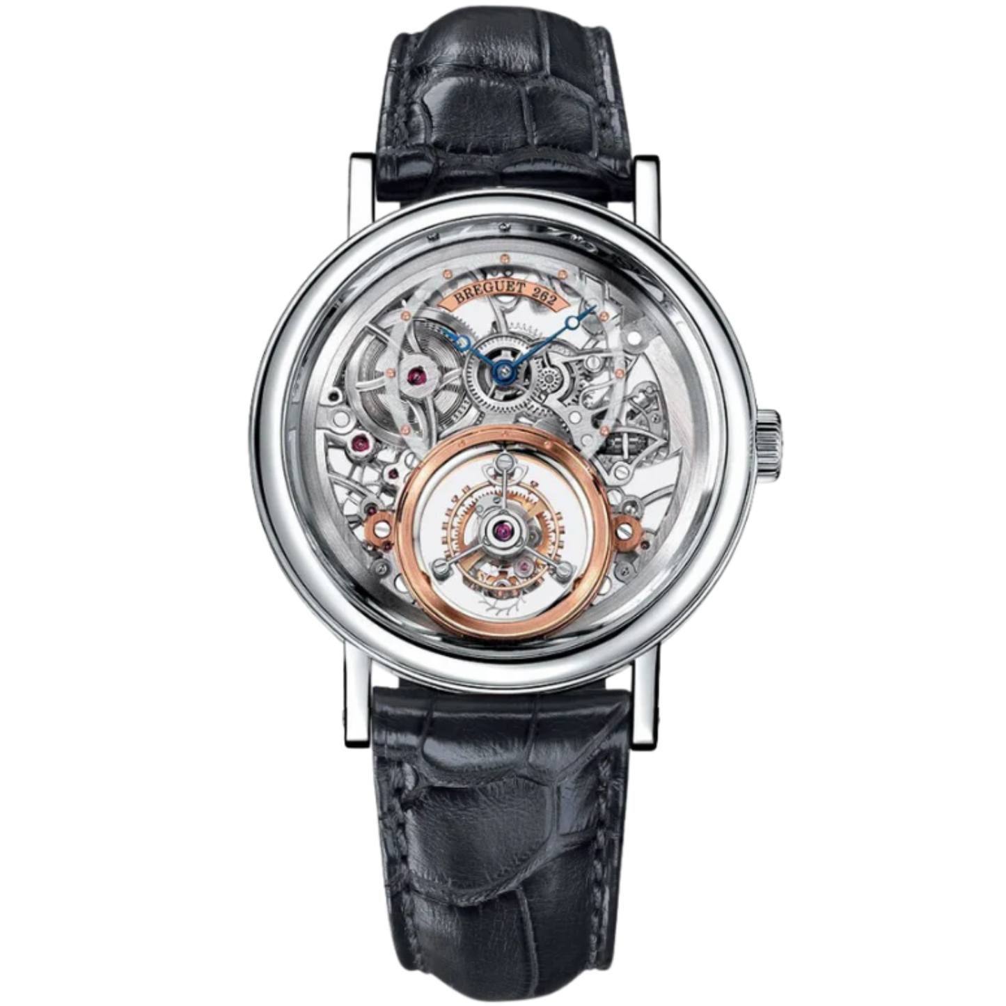 TOURBILLON MESSIDOR 5335 40 MM PLATINUM WITH OPEN WORKED DIAL