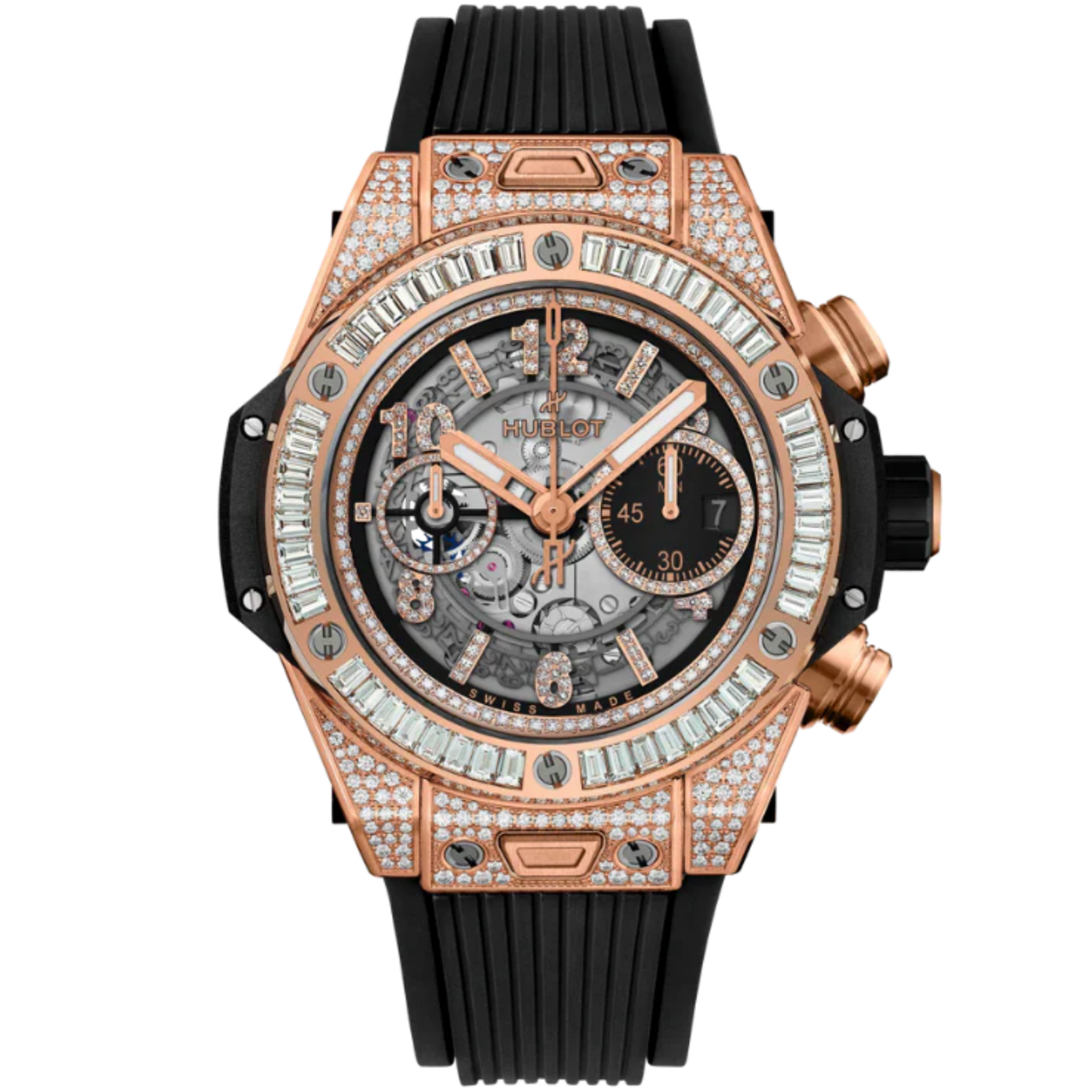 Big Bang 44mm UNICO KING GOLD JEWELLERY