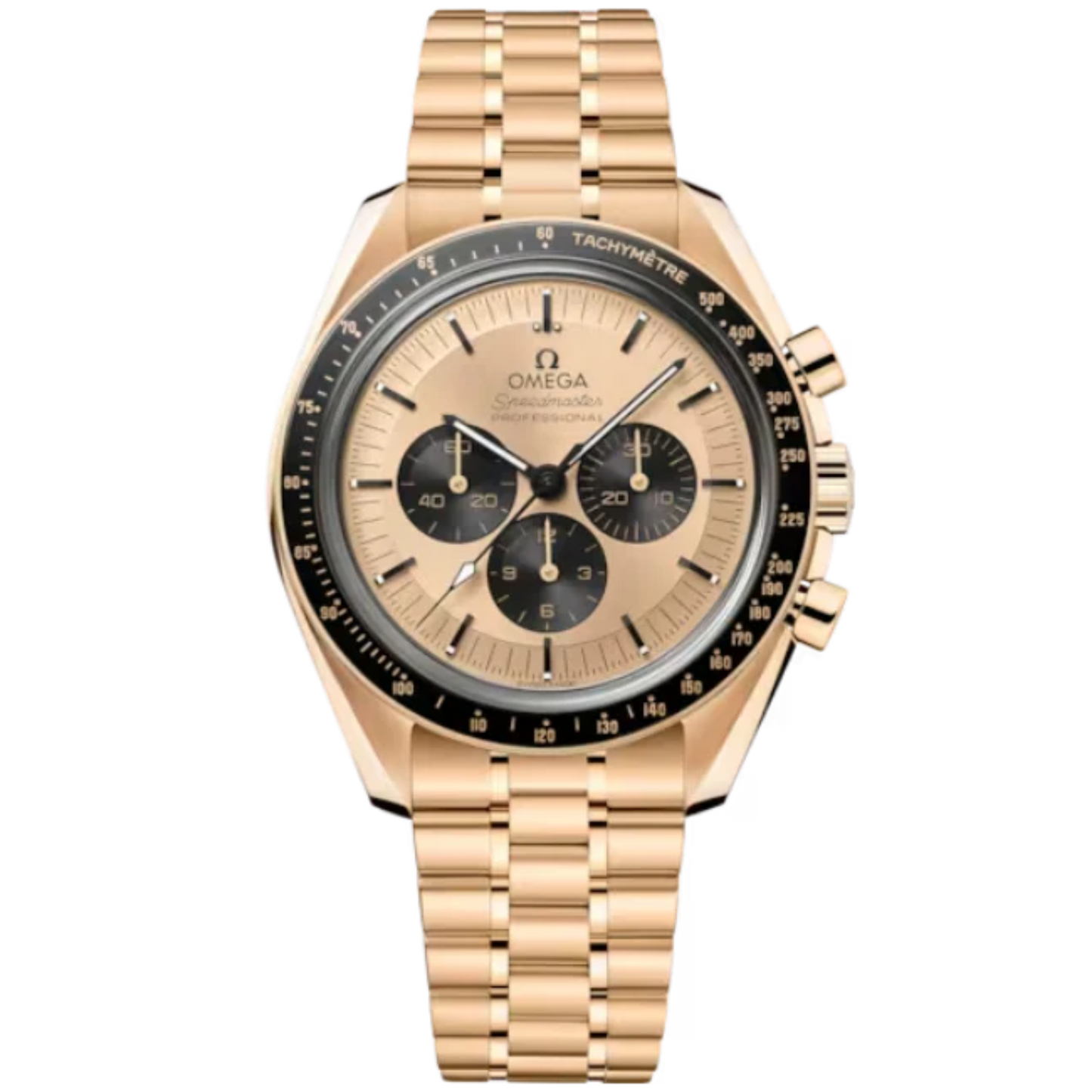 SPEEDMASTER MOONWATCH PROFESSIONAL 42 MM MOONSHINE™ GOLD WITH YELLOW DIAL