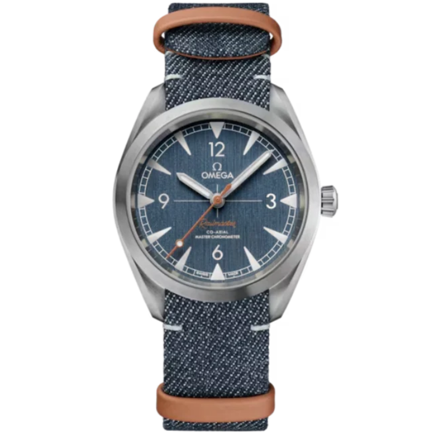 SEAMASTER RAILMASTER 40 MM STAINLESS STEEL WITH BLUE DIAL