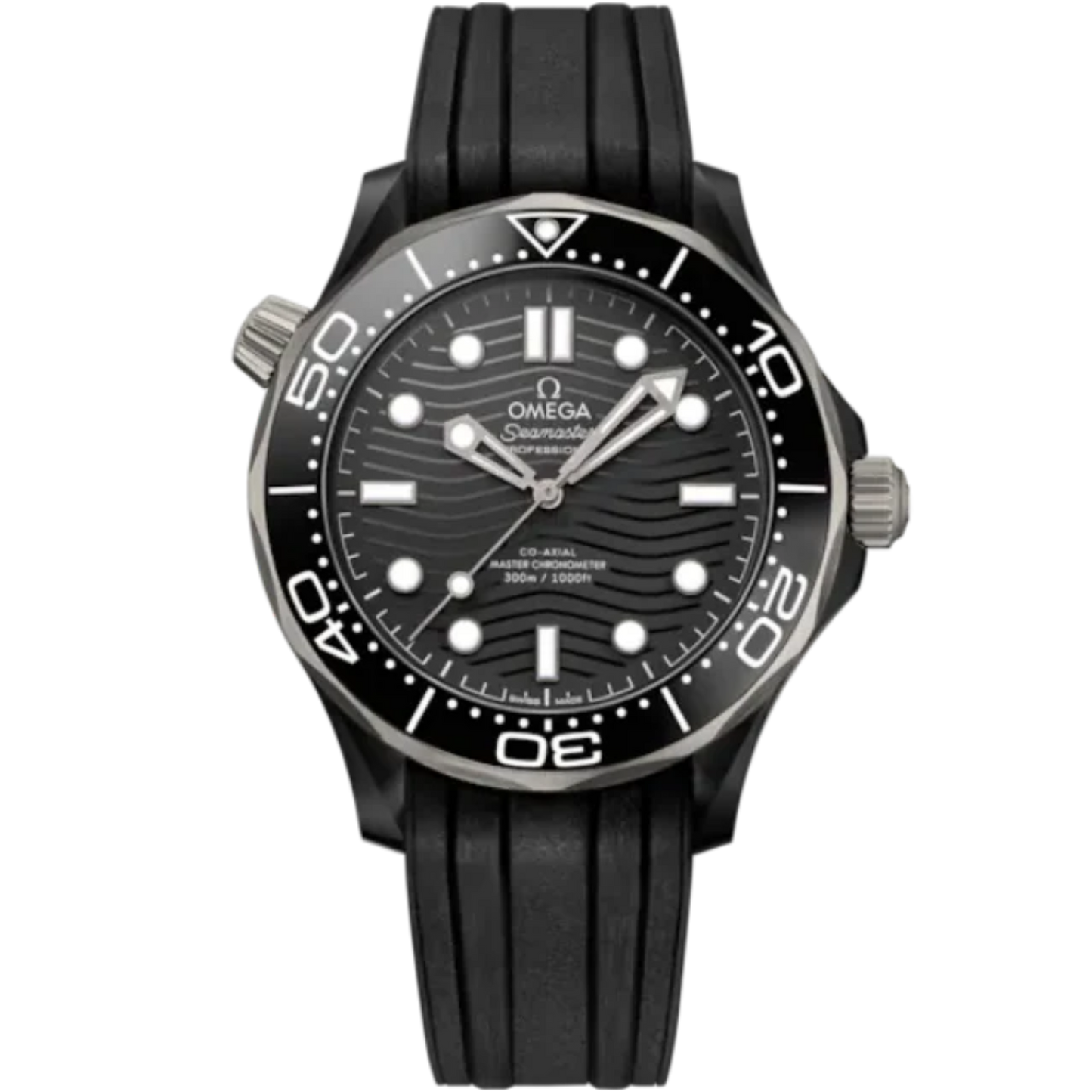SEAMASTER DIVER 300M 43 MM BLACK CERAMIC WITH BLACK DIAL