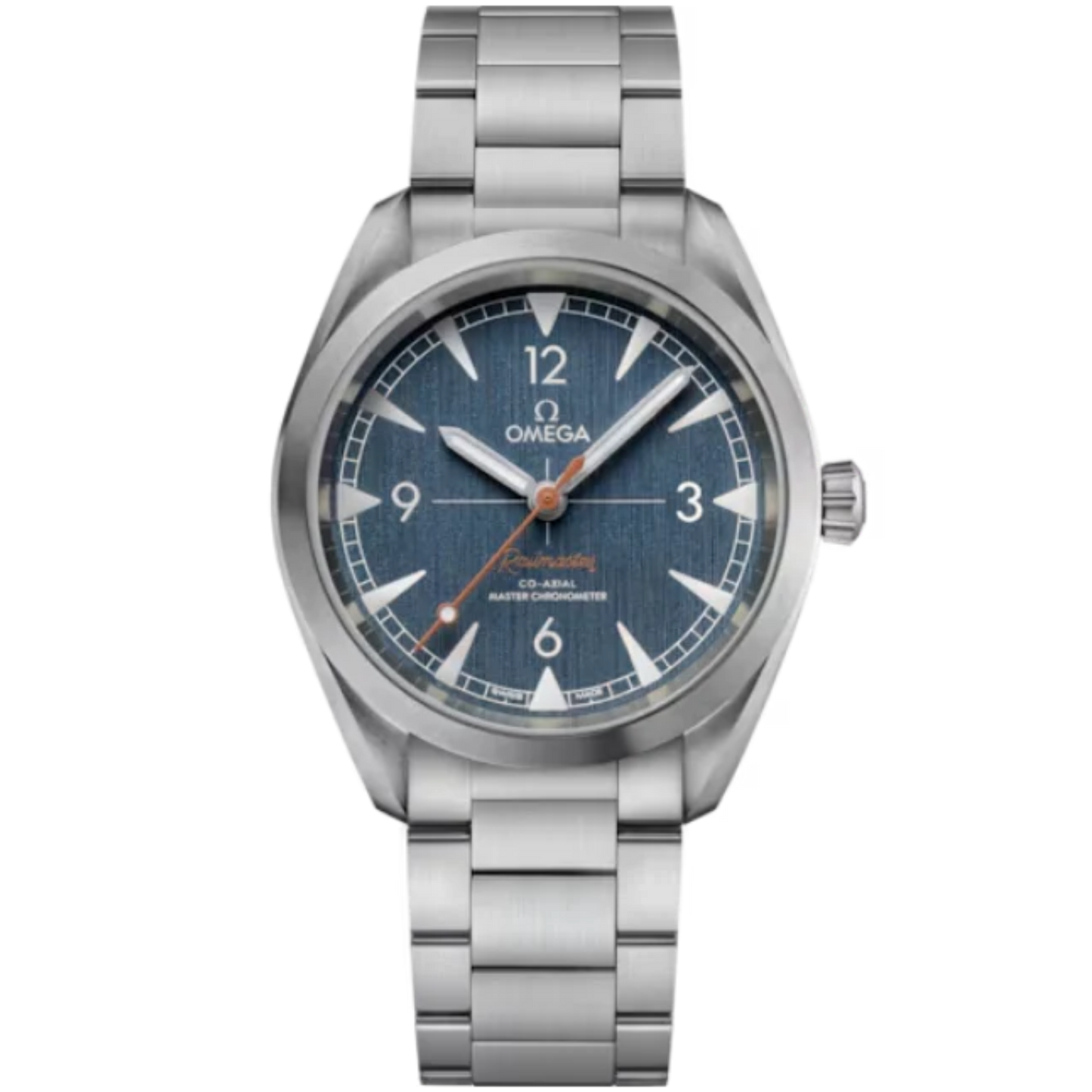 SEAMASTER RAILMASTER 40 MM STAINLESS STEEL WITH BLUE DIAL