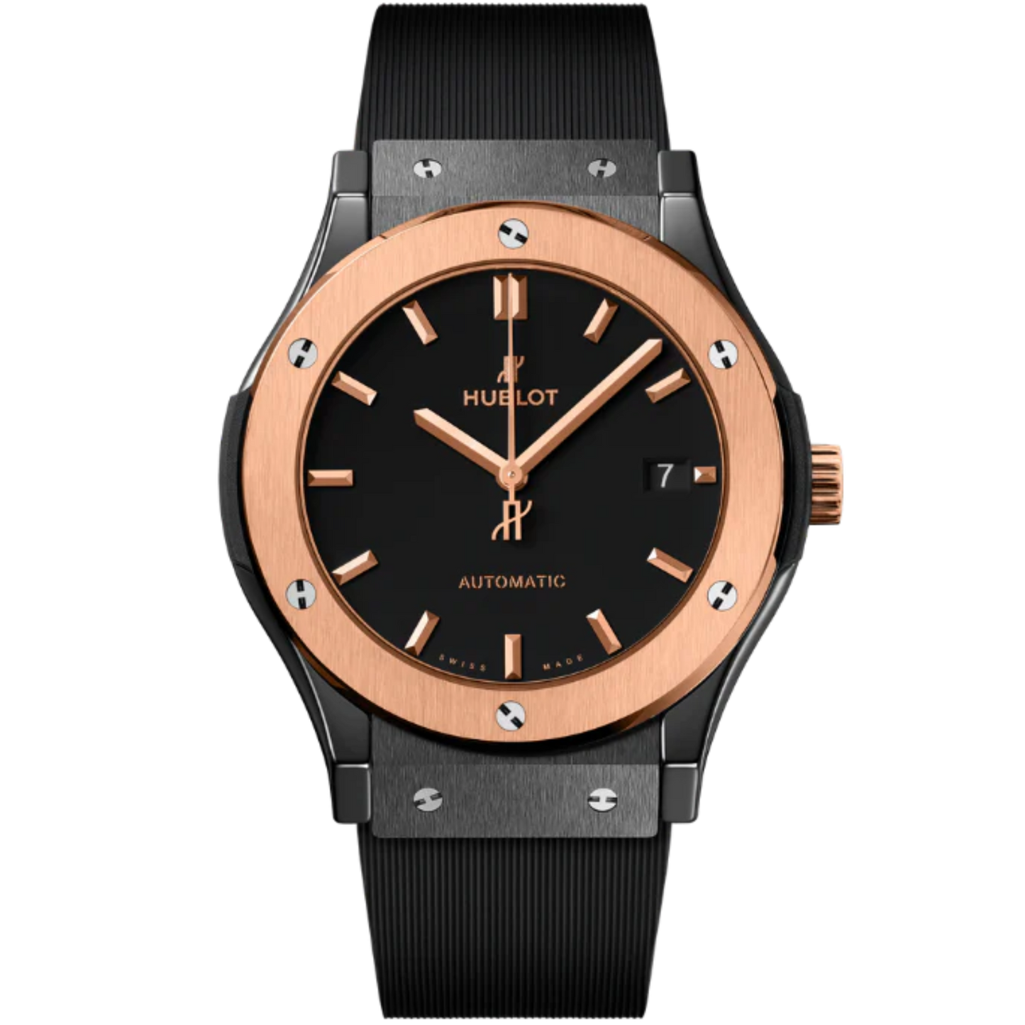 CLASSIC FUSION 3-HANDS 42MM CERAMIC KING GOLD