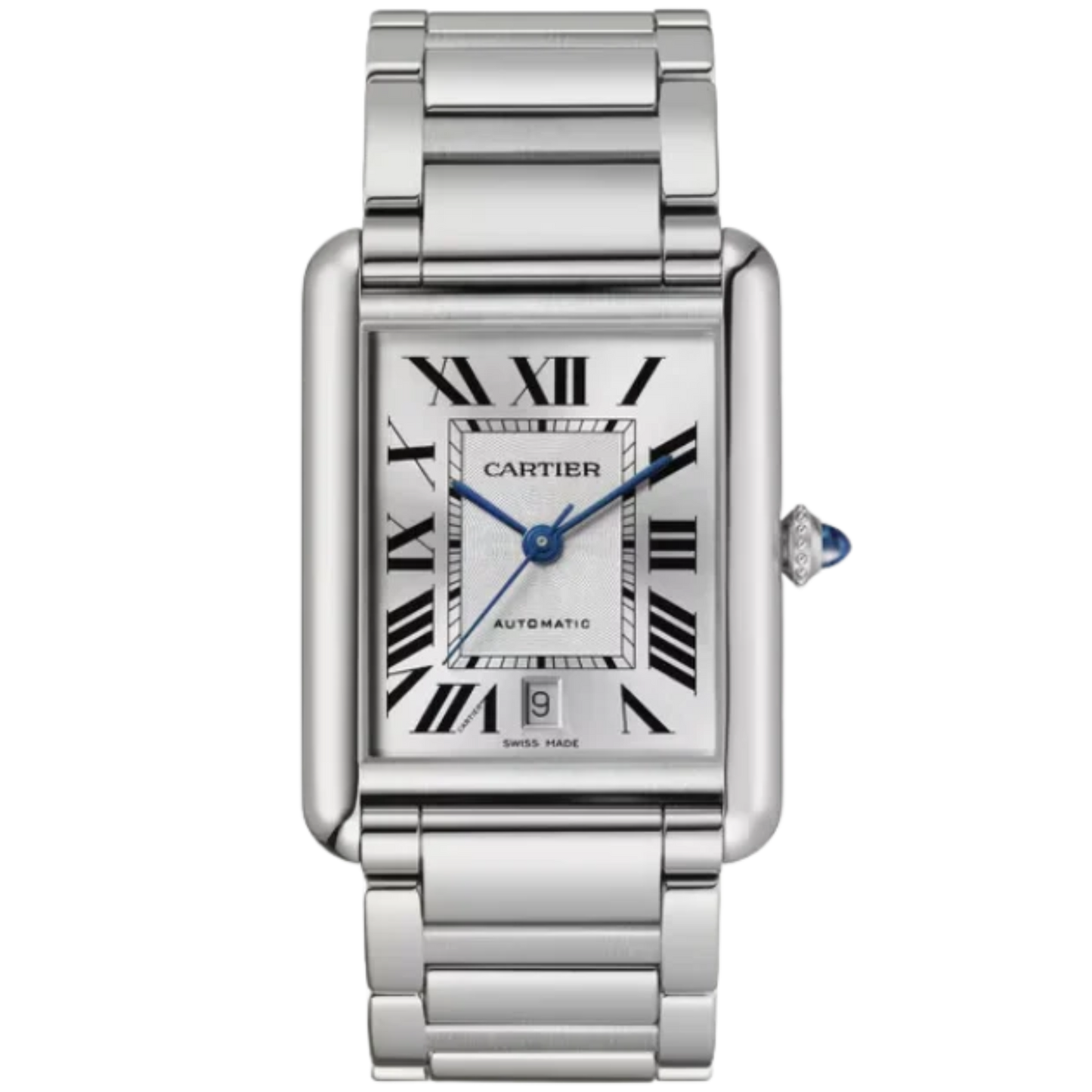 TANK 41 mm MUST WATCH SILVER STAINLESS STEEL