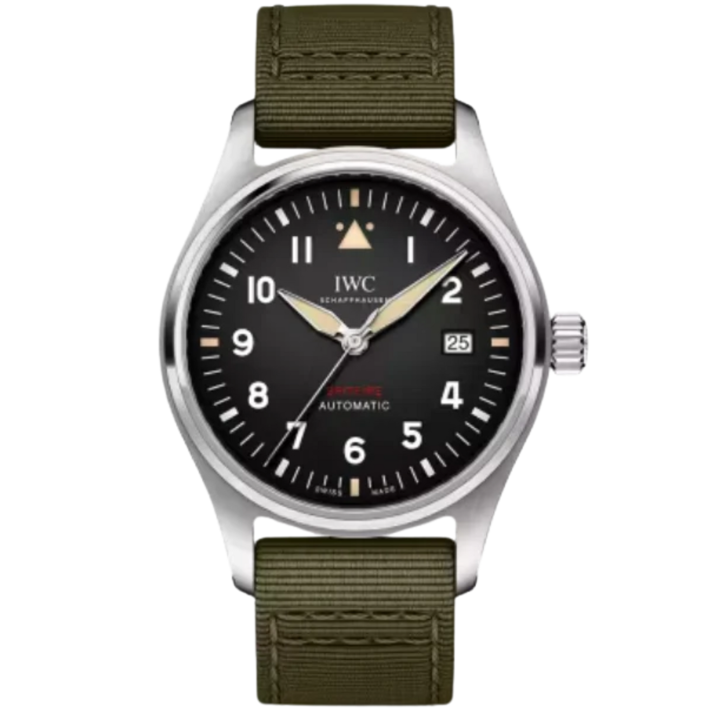 PILOT’S WATCH AUTOMATIC SPITFIRE 39 MM STAINLESS STEEL WITH BLACK DIAL