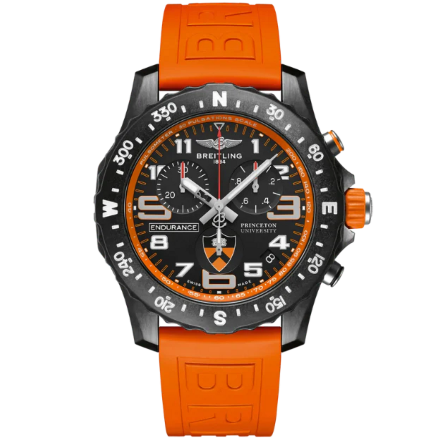 ENDURANCE PRO PRINCETON® UNIVERSITY EDITION 44 MM BREITLIGHT® CASE WITH BLACK DIAL