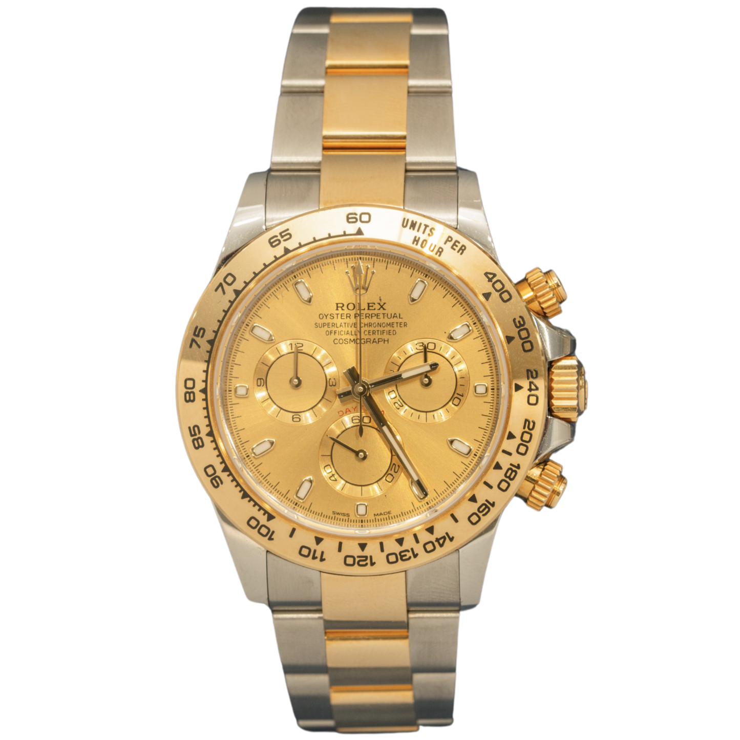 Rolex 116503 Champagne Dial Daytona Two Tone