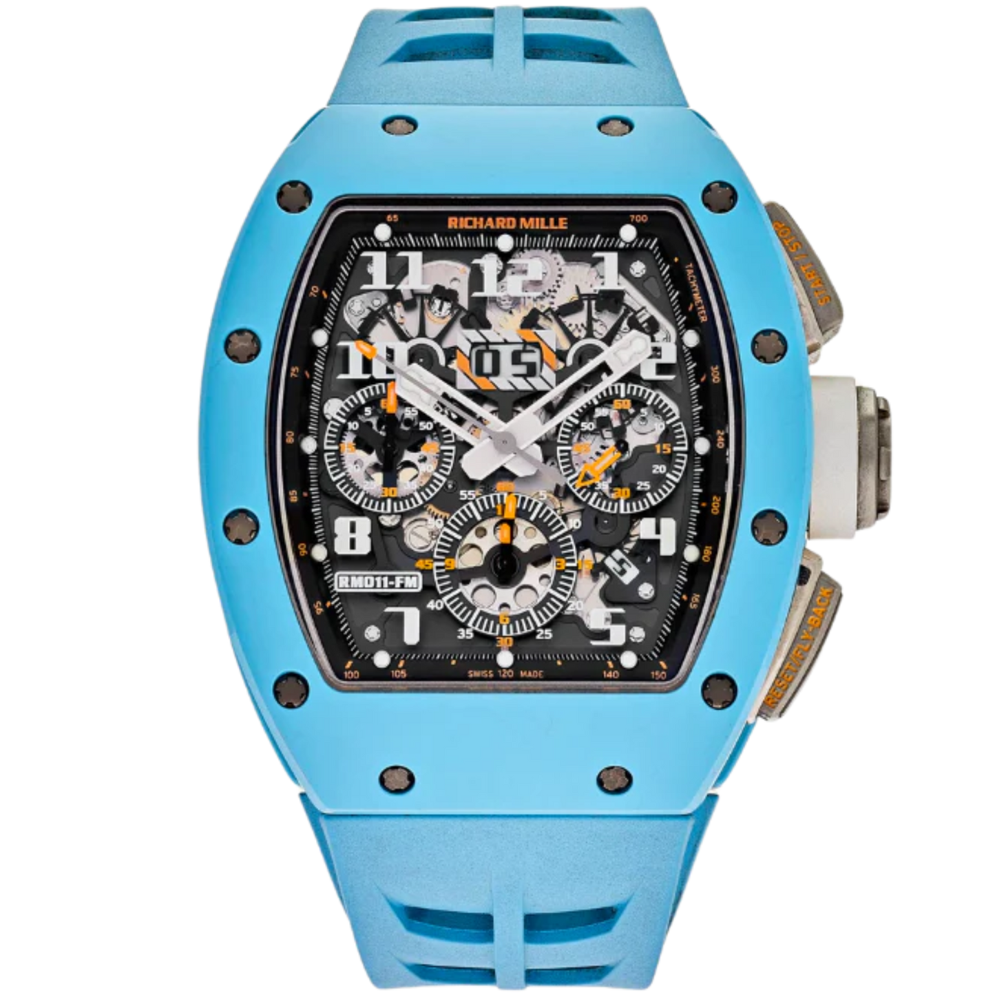 Richard Mille RM011 "Last Edition" Blue Ceramic (Limited 50 Pieces)