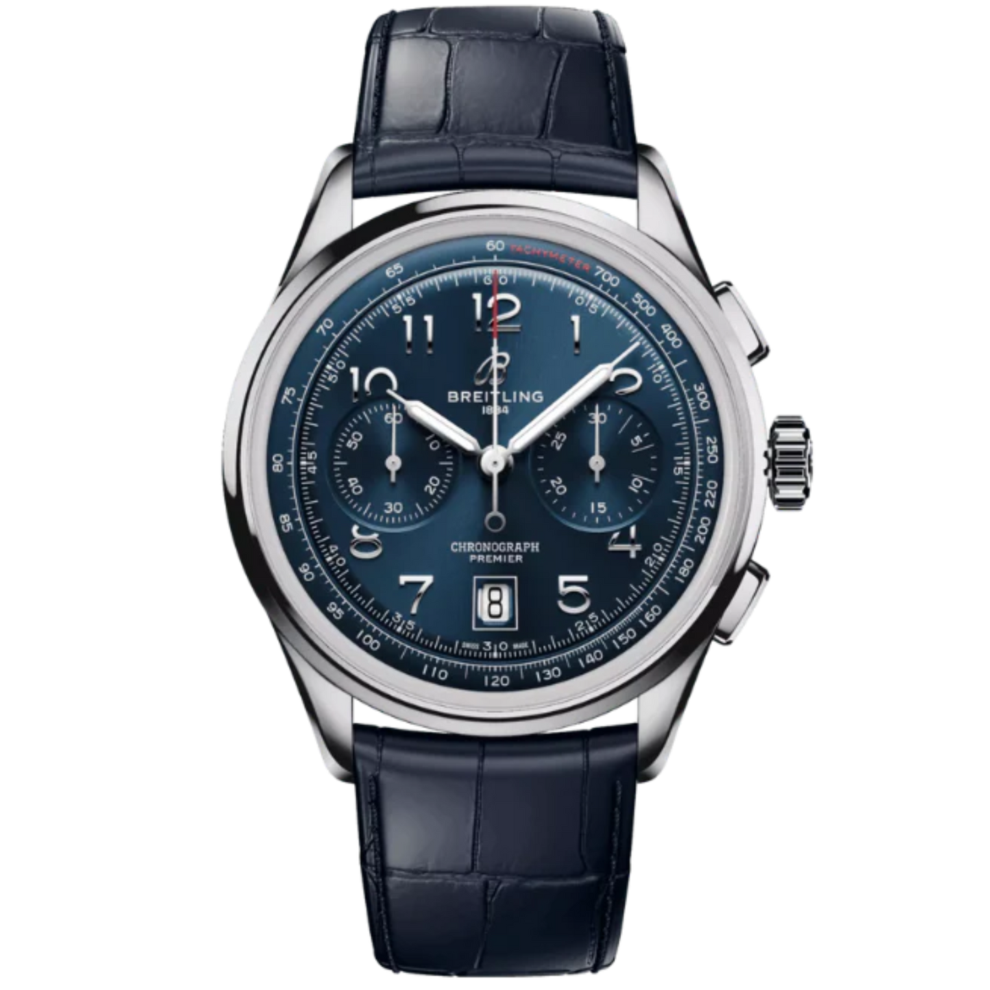 PREMIER B01 CHRONOGRAPH 42 MM STAINLESS STEEL WITH BLUE DIAL