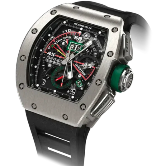 RM 011-01 Roberto Mancini Flyback Chronograph Automatic Rubber Titanium Case