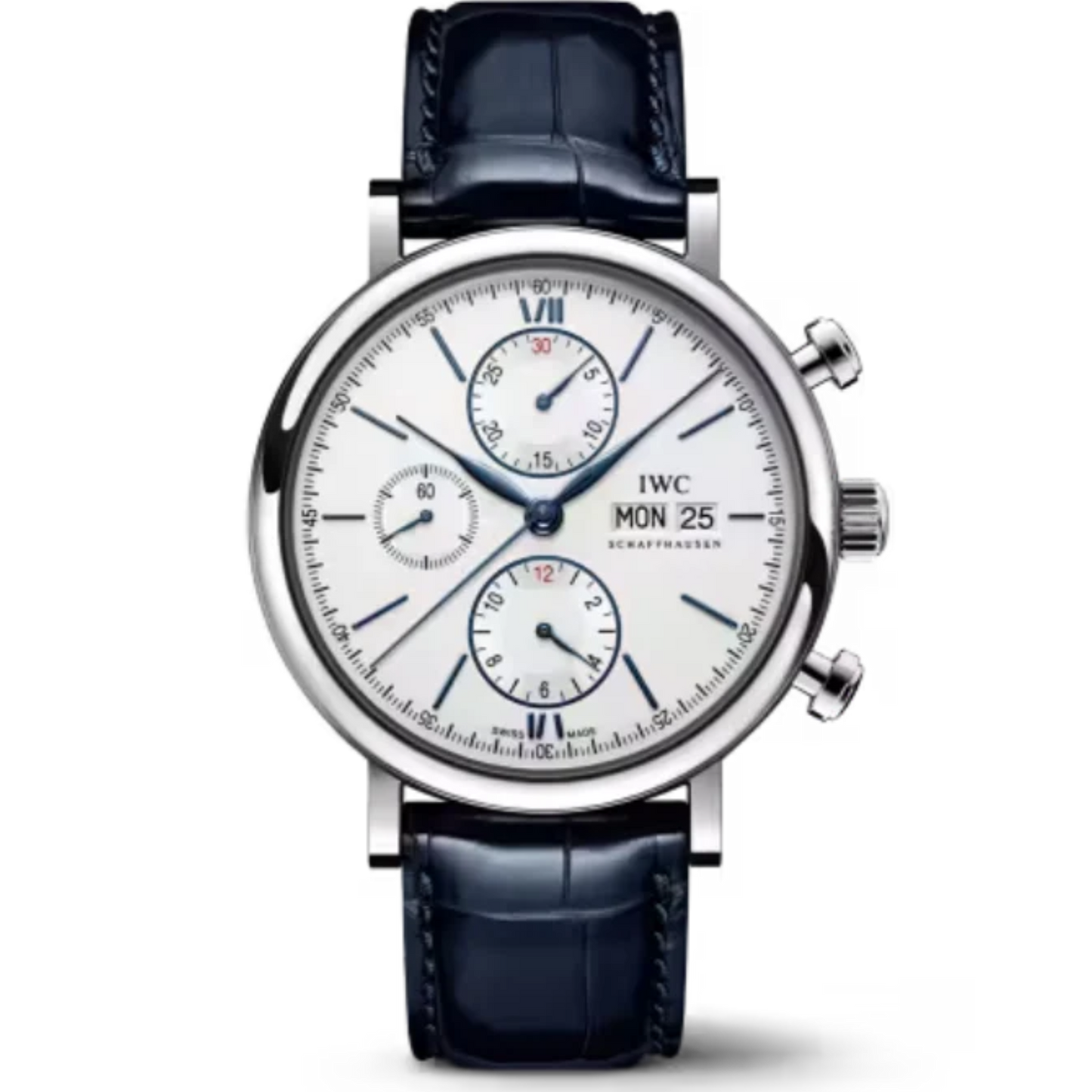 PORTOFINO CHRONOGRAPH 42 MM STAINLESS STEEL WITH WHITE DIAL