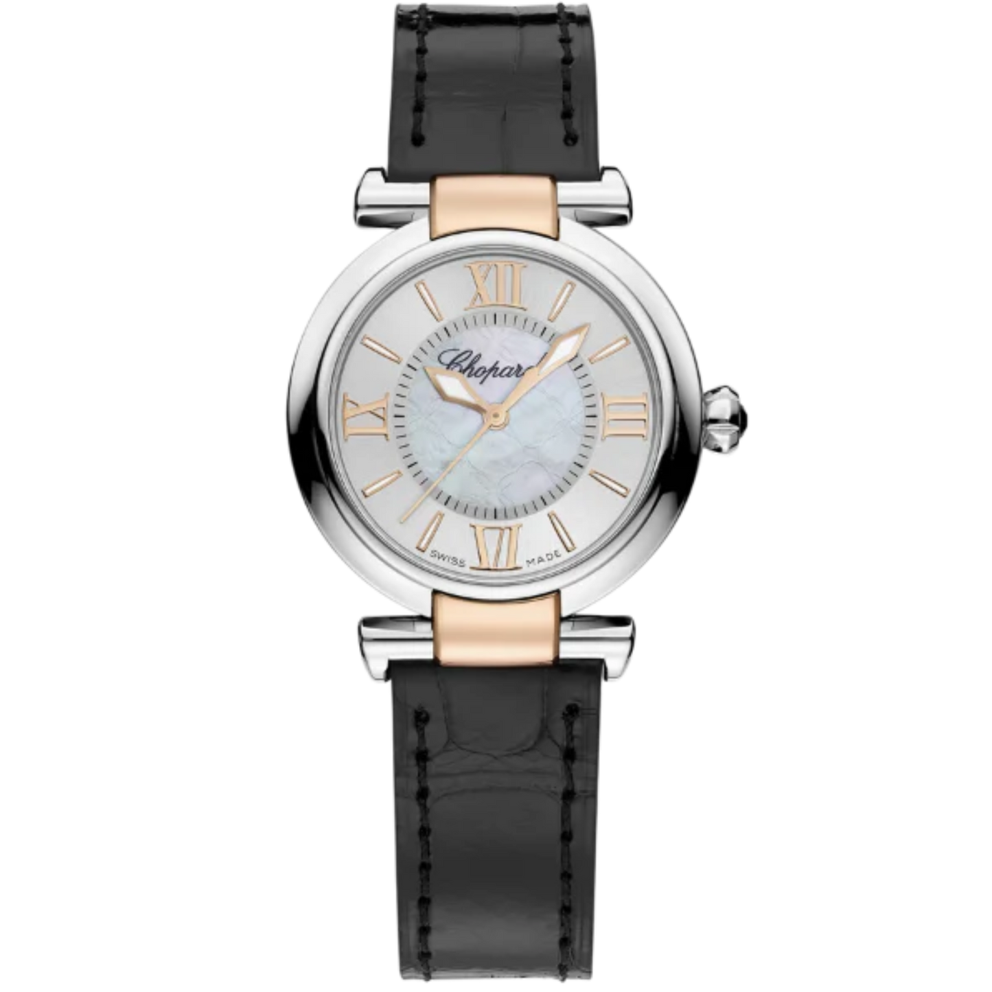 IMPERIALE 29 MM ETHICAL ROSE GOLD - ETHICAL LUCENT STEEL™ WITH SILVER - MOTHER OF PEARL DIAL