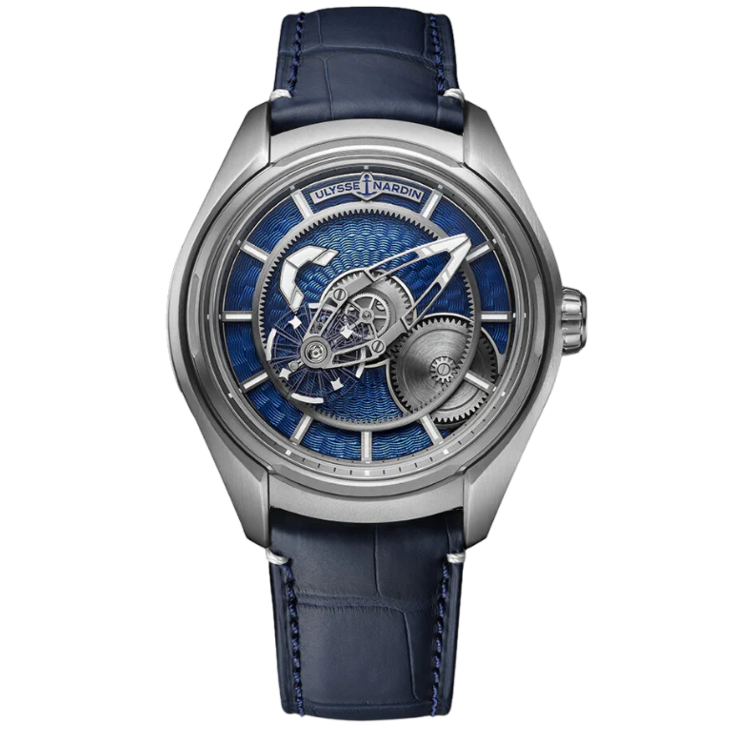 FREAK X ENAMEL BLUE 43 MM TITANIUM WITH BLUE ENAMEL DIAL
