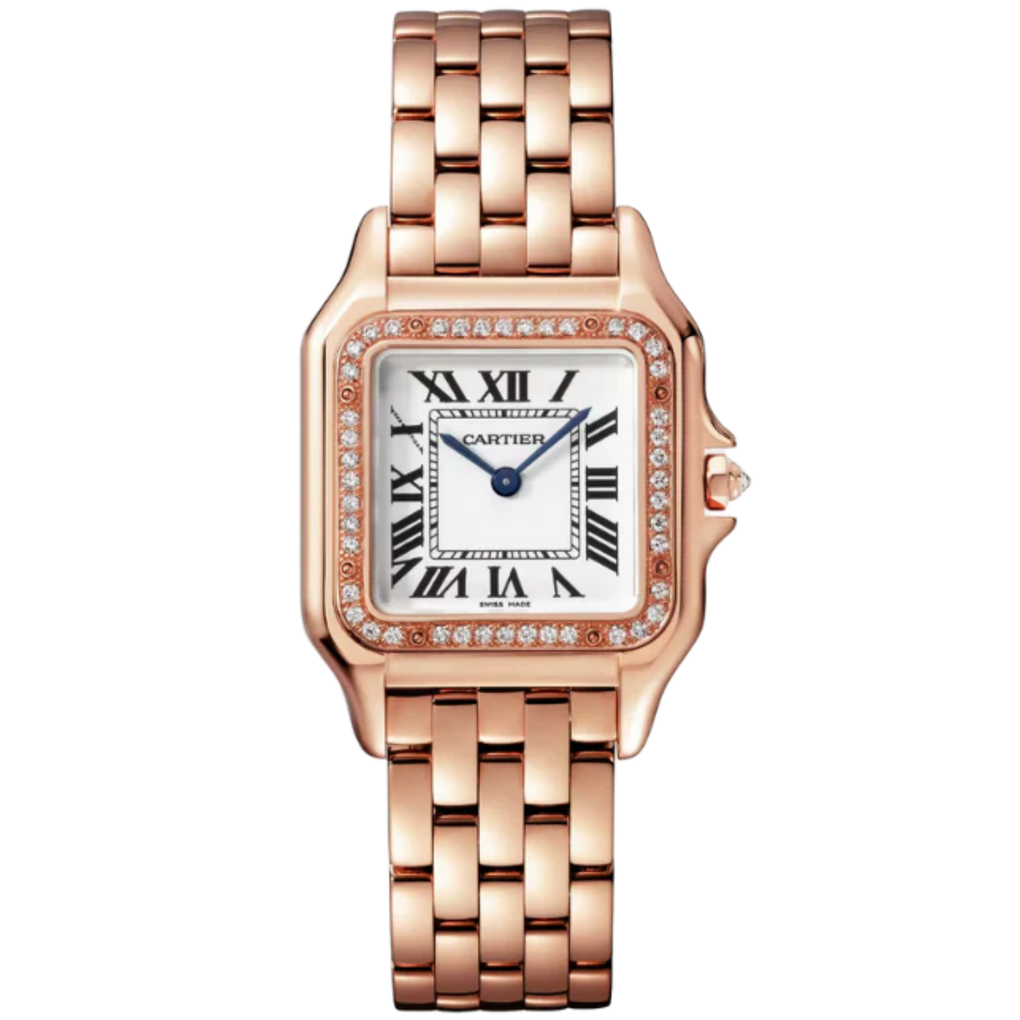 PANTHERE DE CARTIER 36 MM ROSE GOLD WITH SILVER DIAL