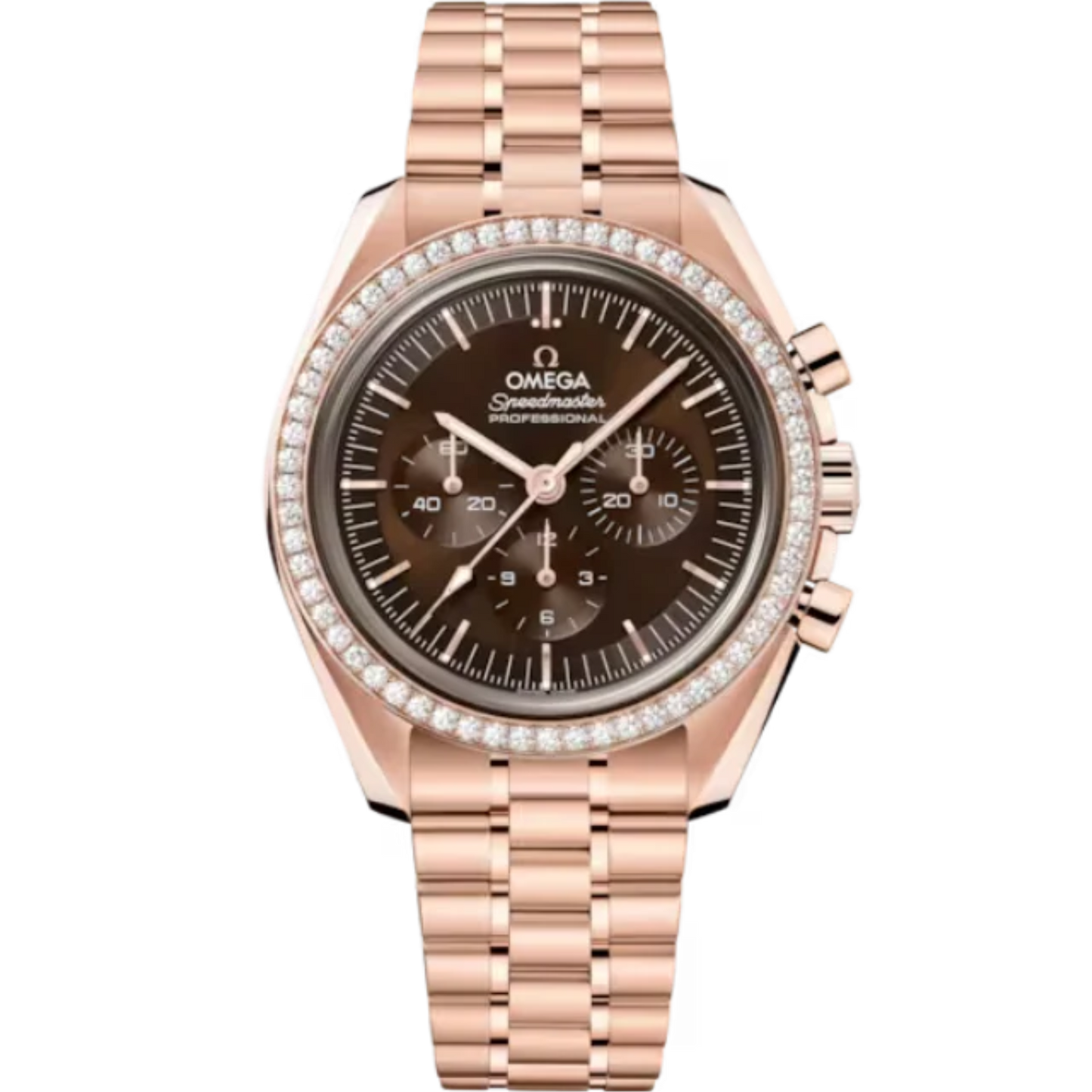 SPEEDMASTER MOONWATCH PROFESSIONAL 42 MM SEDNA™ GOLD WITH BROWN DIAL