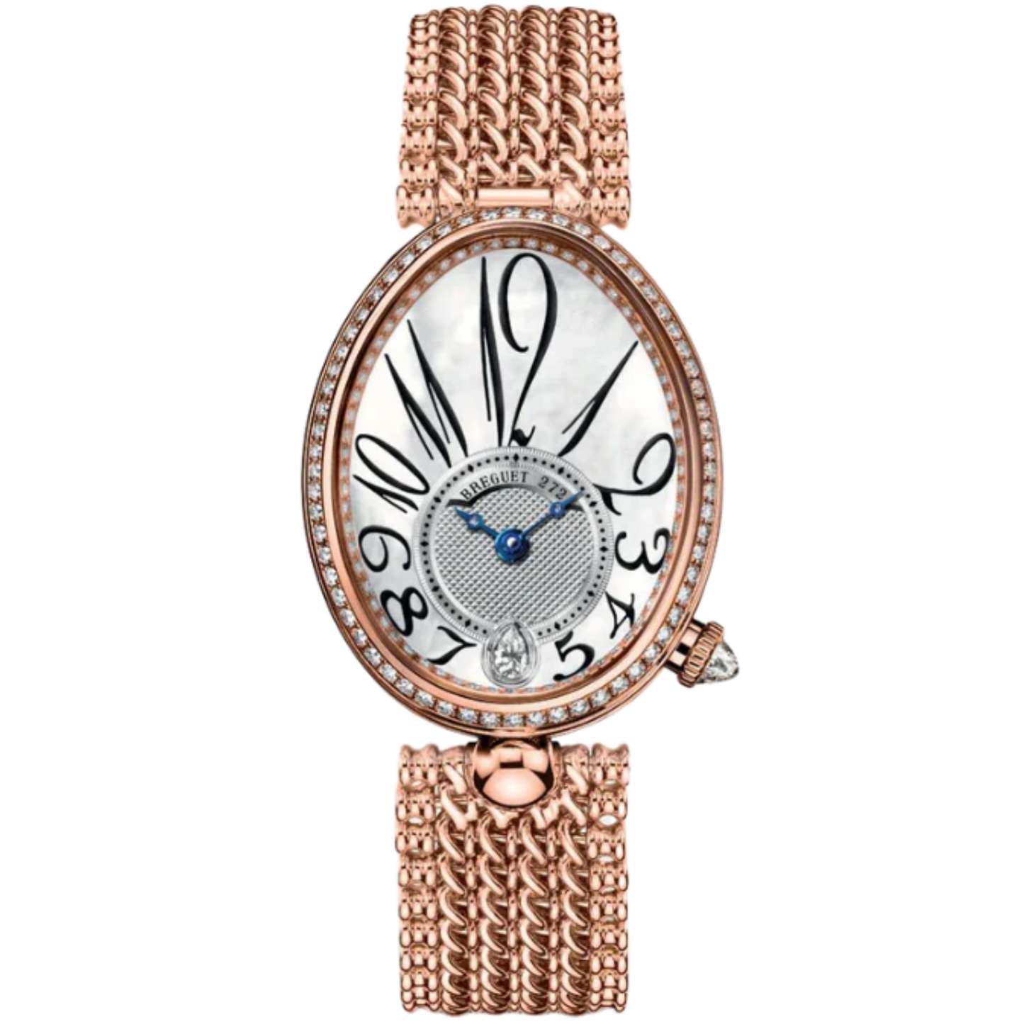 REINE DE NAPLES 8918 36 MM ROSE GOLD WITH MOTHER OF PEARL DIAL