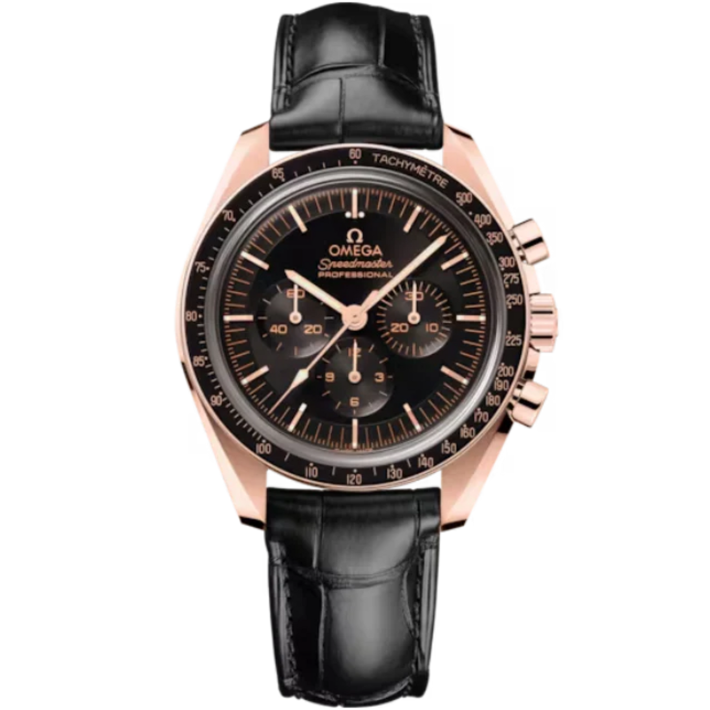 SPEEDMASTER MOONWATCH PROFESSIONAL 42 MM SEDNA™ GOLD WITH BLACK DIAL