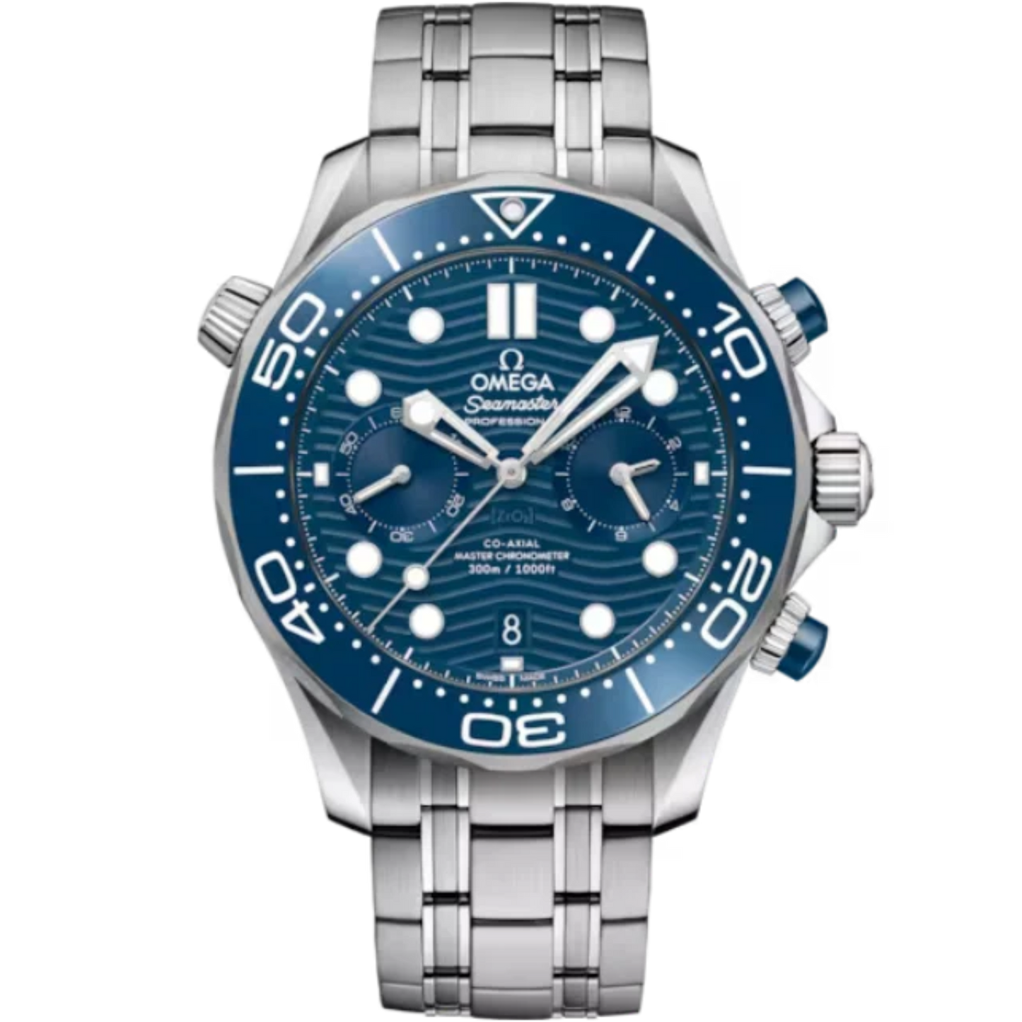 SEAMASTER DIVER 300M 44 MM STAINLESS STEEL WITH BLUE DIAL