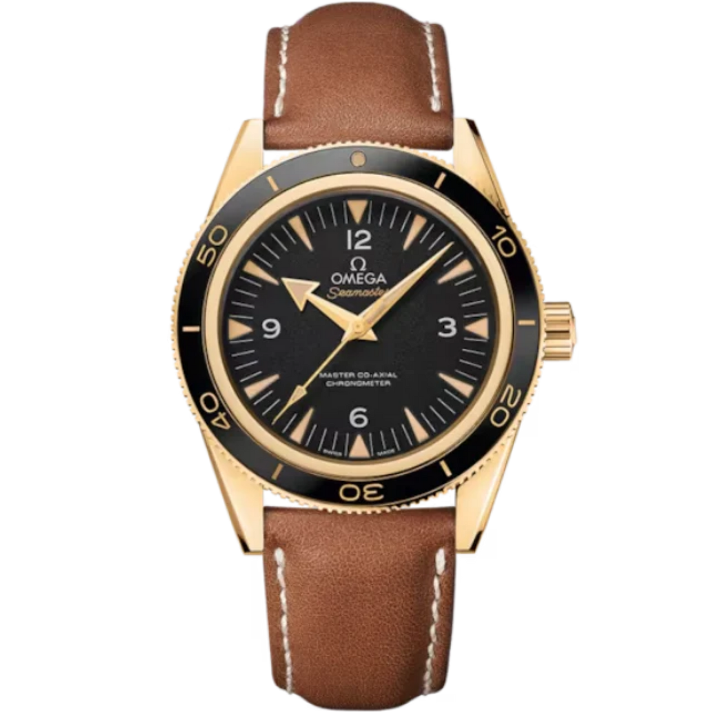 SEAMASTER 300 41 MM YELLOW GOLD WITH BLACK DIAL