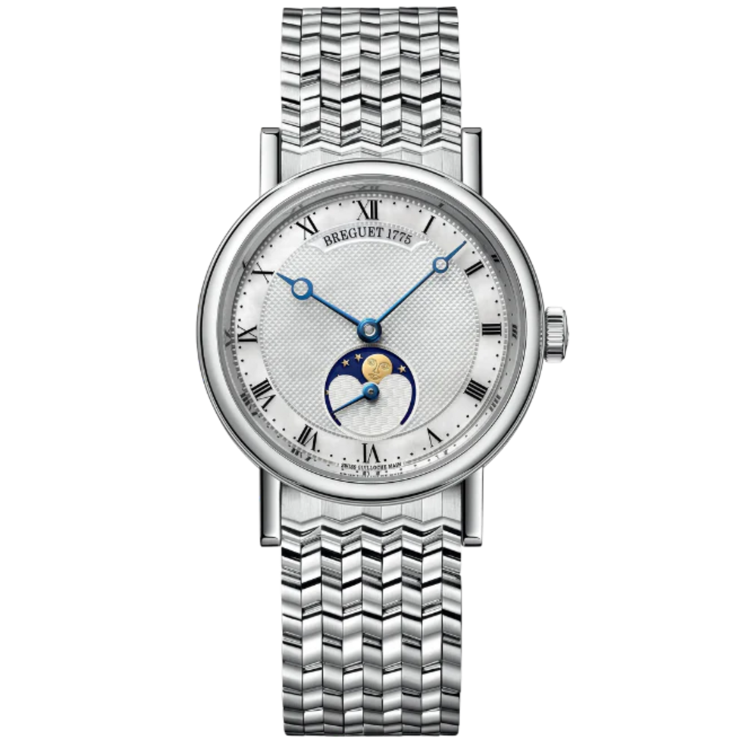 CLASSIQUE DAME 9087 30 MM WHITE GOLD WITH MOTHER OF PEARL DIAL