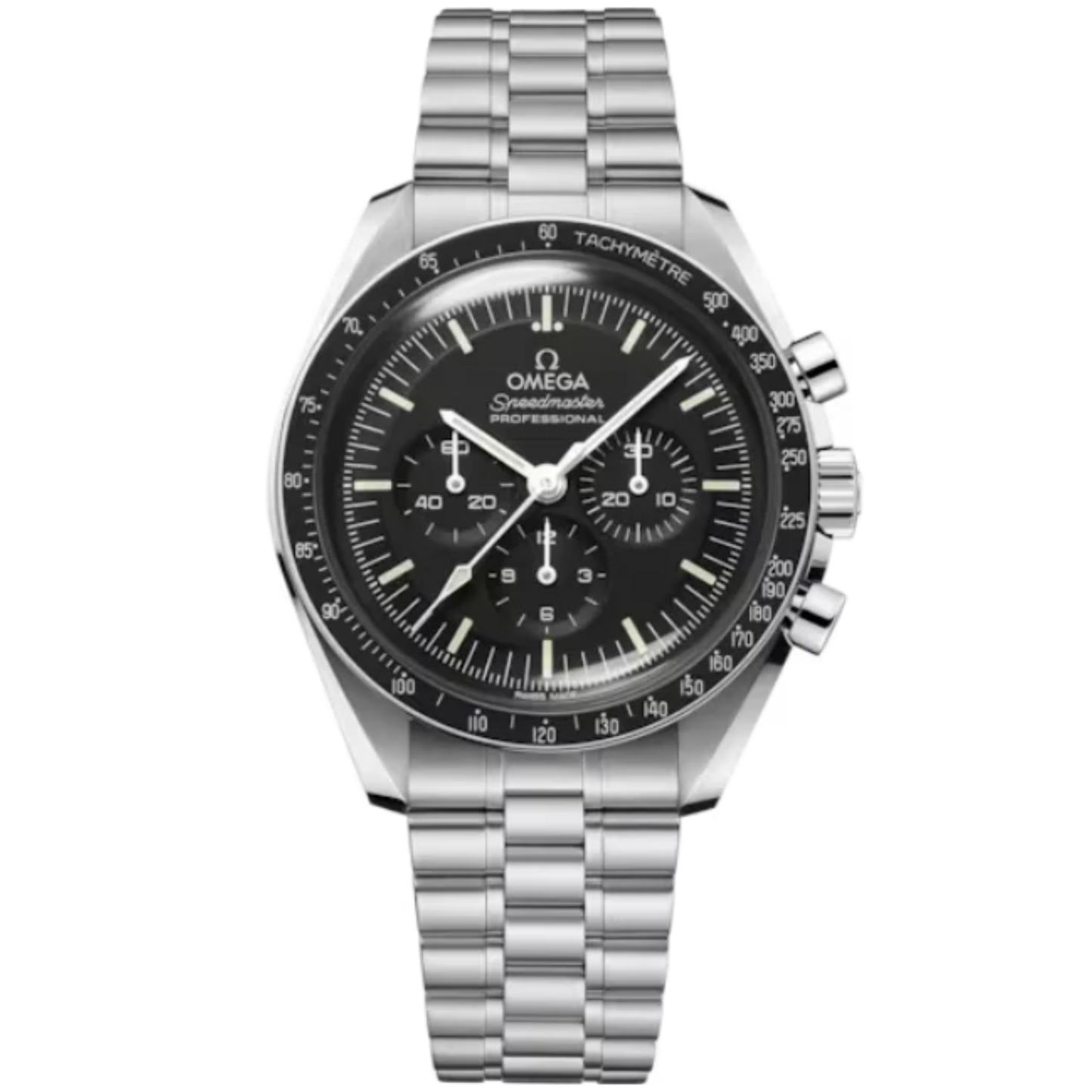 SPEEDMASTER MOONWATCH PROFESSIONAL 42 MM STAINLESS STEEL WITH BLACK DIAL