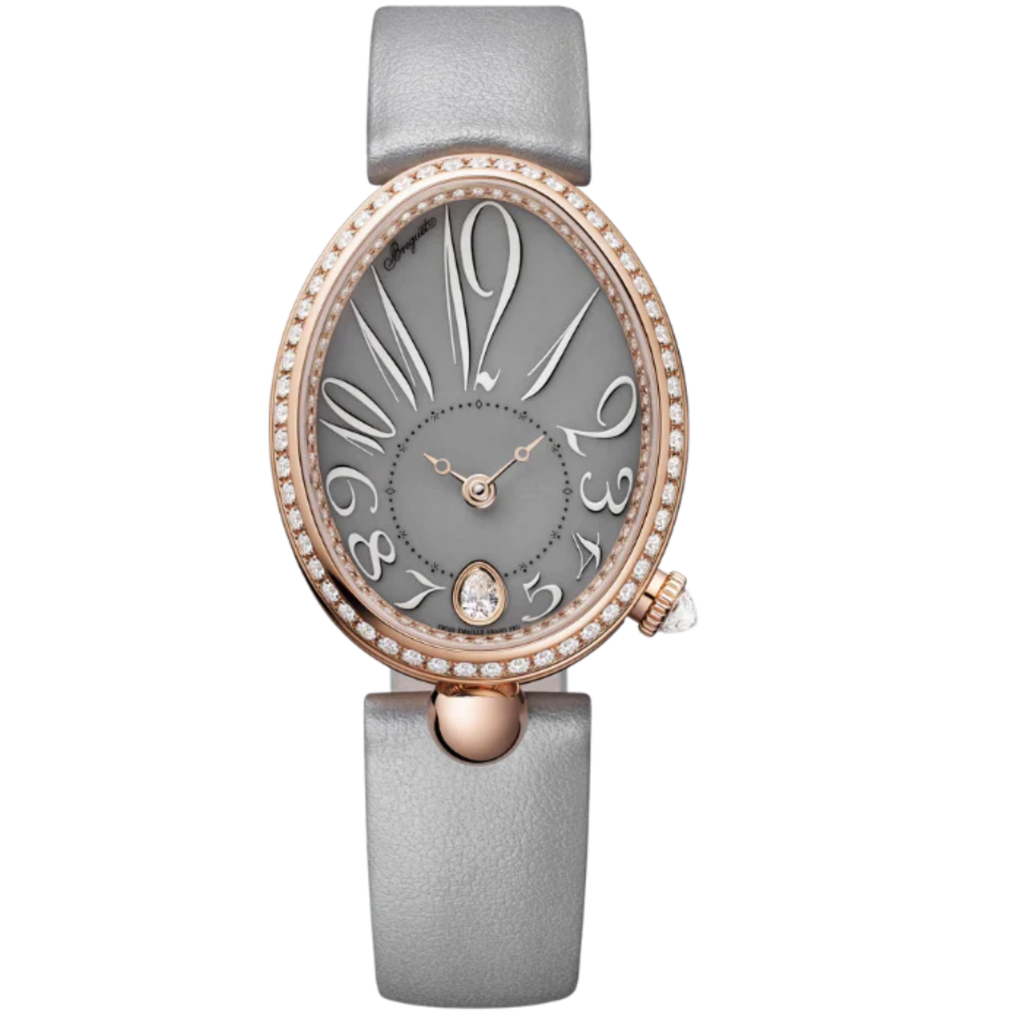 REINE DE NAPLES 8918 36 MM ROSE GOLD WITH ASH GREY DIAL