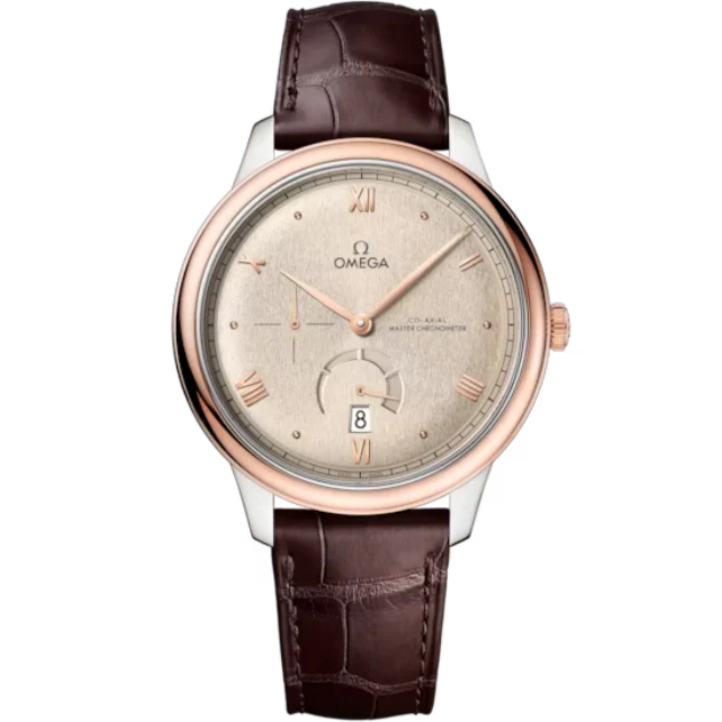 DE VILLE PRESTIGE 41 MM STAINLESS STEEL - SEDNA™ GOLD WITH LINEN DIAL
