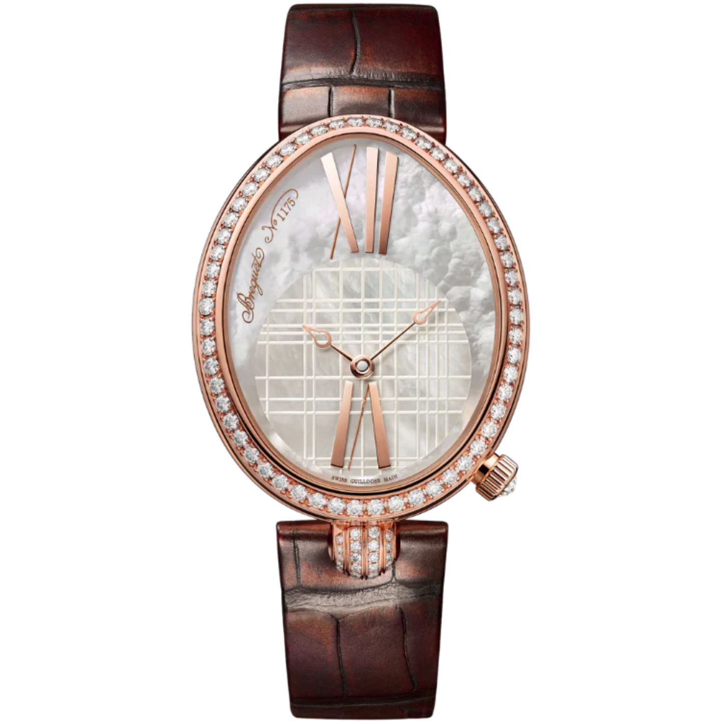 REINE DE NAPLES 8965 43 MM ROSE GOLD WITH MOTHER OF PEARL DIAL