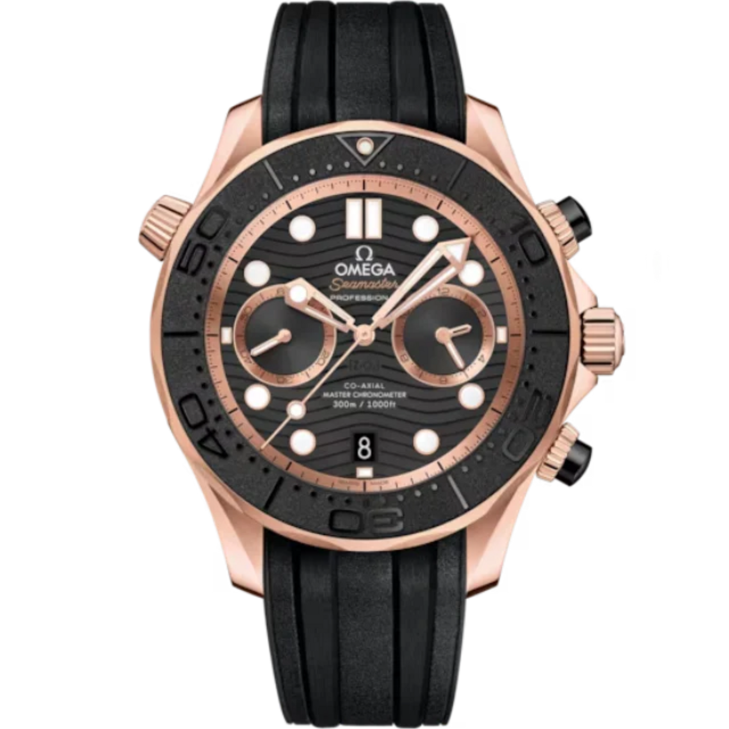 SEAMASTER DIVER 300M 44 MM SEDNA™ GOLD WITH BLACK DIAL