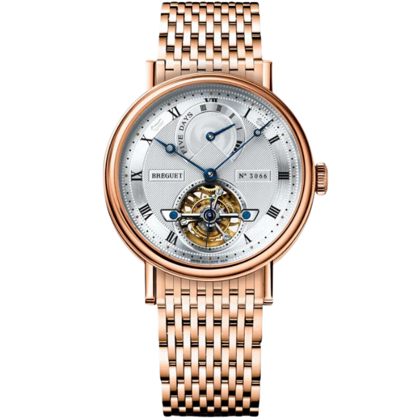 CLASSIQUE COMPLICATIONS 5317 39 MM ROSE GOLD WITH SILVER DIAL