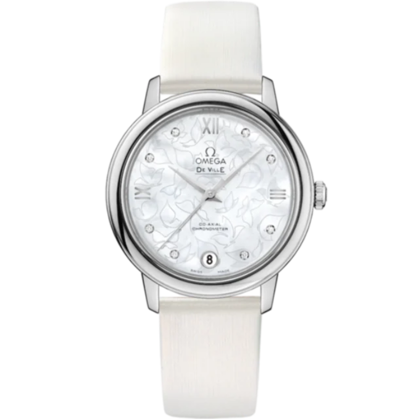 DE VILLE PRESTIGE BUTTERFLY 33 MM STAINLESS STEEL WITH MOTHER OF PEARL DIAL