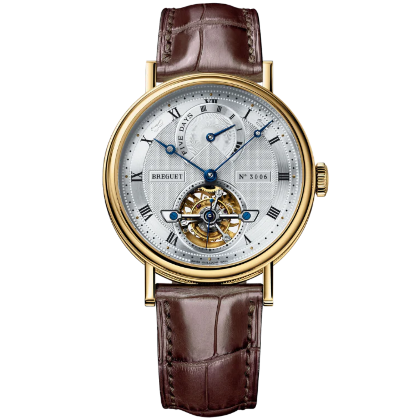 CLASSIQUE COMPLICATIONS 5317 39 MM YELLOW GOLD WITH SILVER DIAL