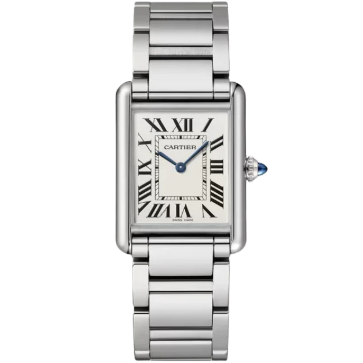 TANK 34 mm MUST WATCH SILVER STAINLESS STEEL