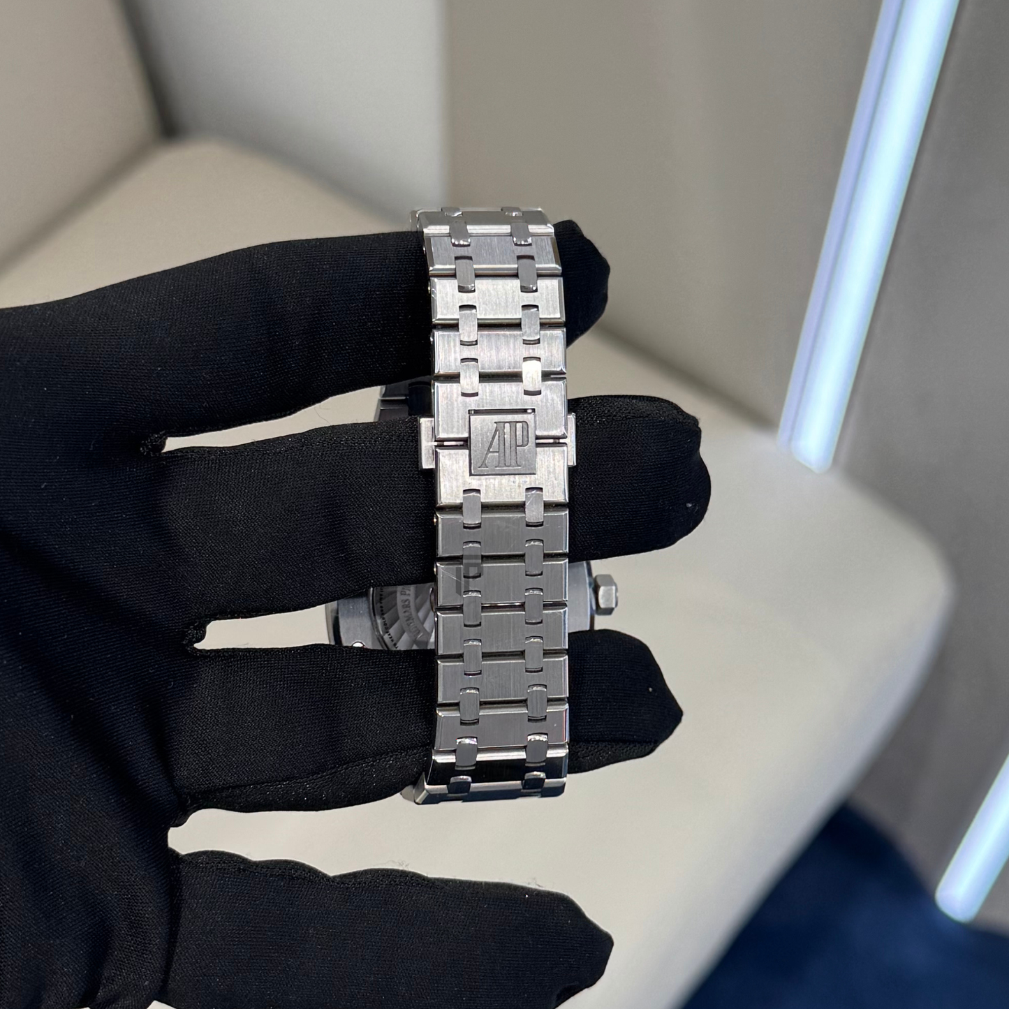 Audemars Piguet Royal Oak Tourbillon Ref. 26522ST.OO.1220ST.01 41mm Stainless Steel Purple Dial Extra Thin