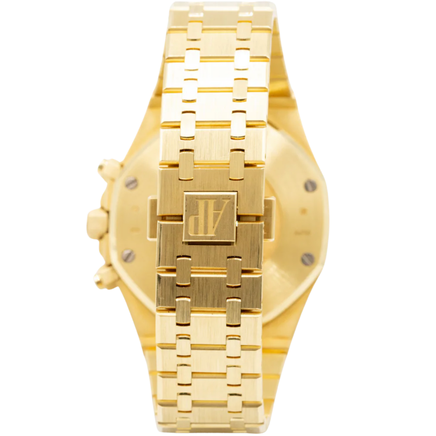 Royal Oak Selfwinding Chronograph 41MM 18-Carat Yellow Gold Bracelet Blue Dial With Grande Tapisserie Pattern 18-Carat Yellow Gold Case