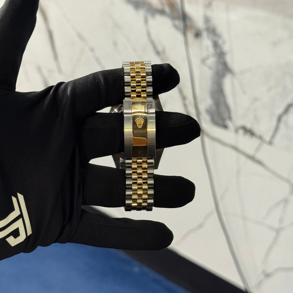 Rolex Skydweller Ref. 336933 Two Tone Stainless Steel & Yellow Gold with White Dial on Jubilee Band
