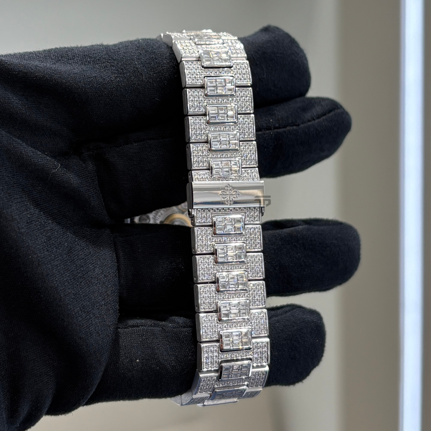 Patek Philippe Nautilus Ref. 5980/1400G White Gold Chronograph Full Factory Setting