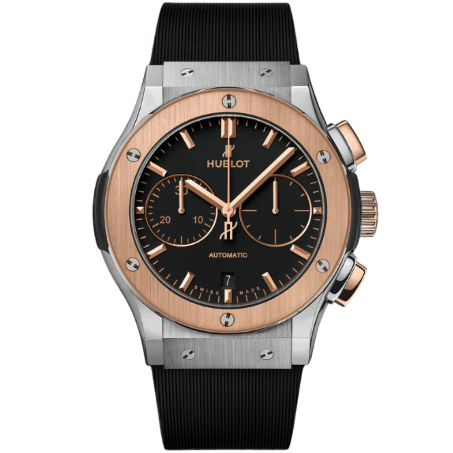 CLASSIC FUSION 45MM CHRONOGRAPH TITANIUM KING GOLD