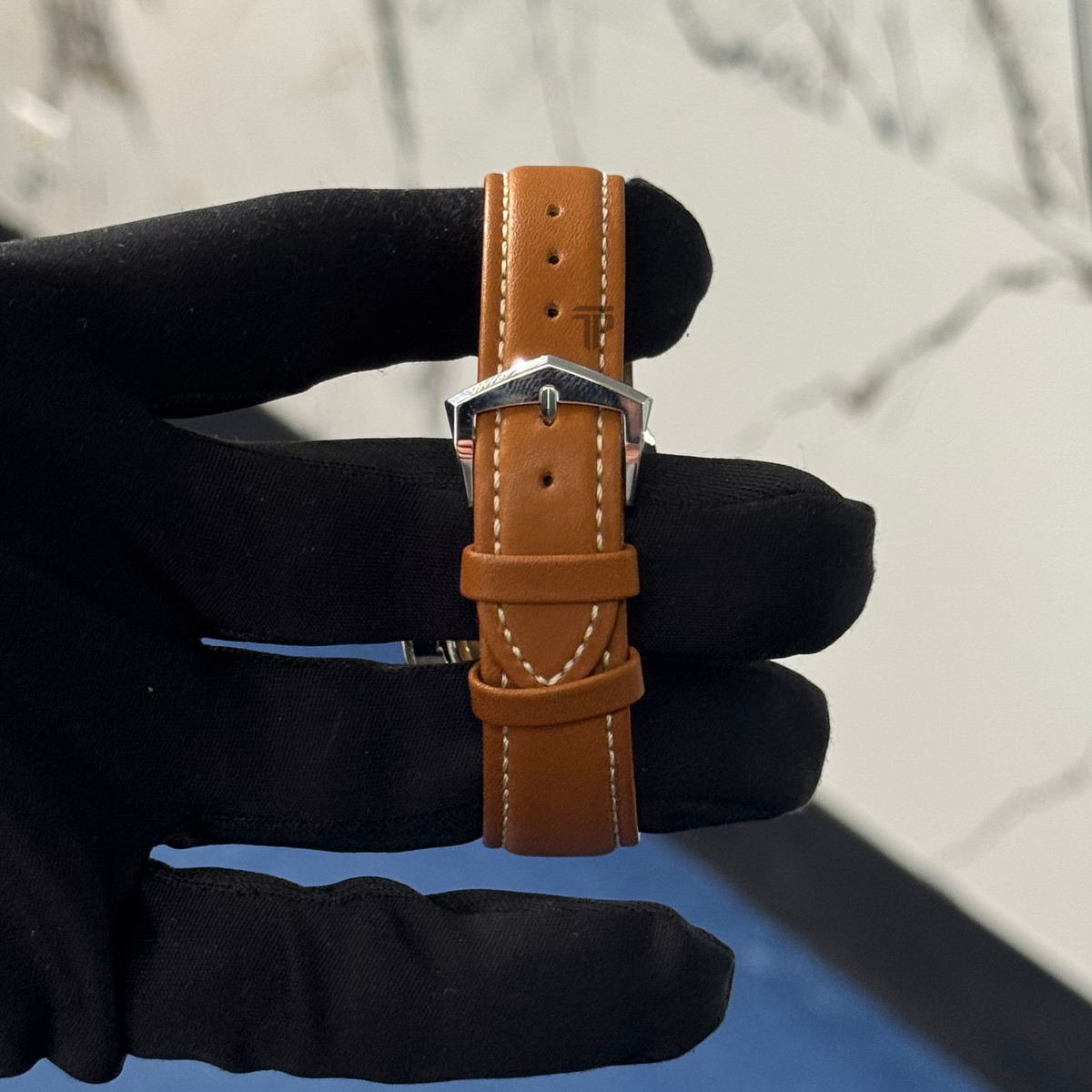 Patek Philippe Calatrava Ref. 5212A Complications 40mm Light Brown Strap Silver Opaline Dial