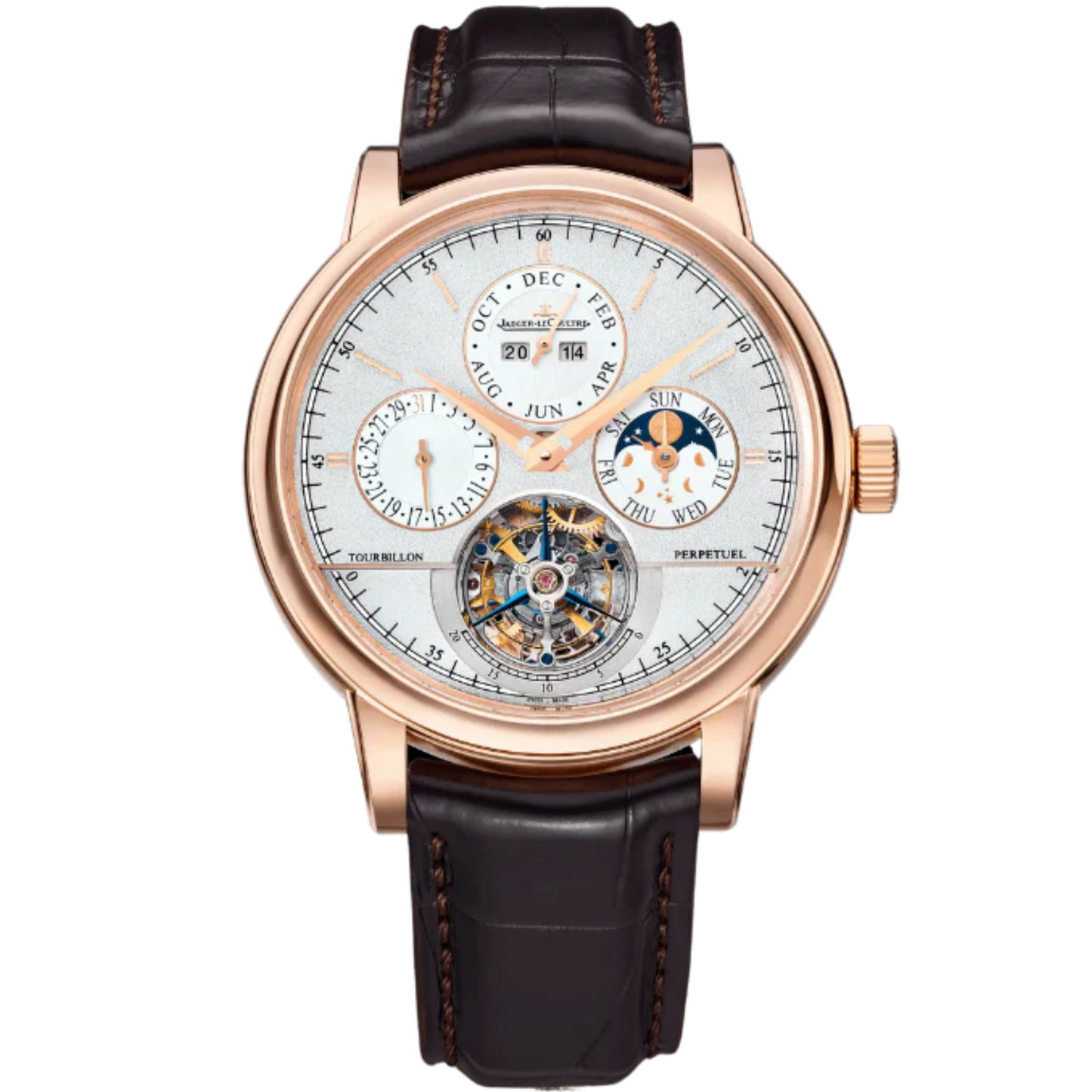 MASTER GRANDE TRADITION CALIBRE 985 42 MM 18K ROSE GOLD WITH SILVER GREY GRAINED DIAL