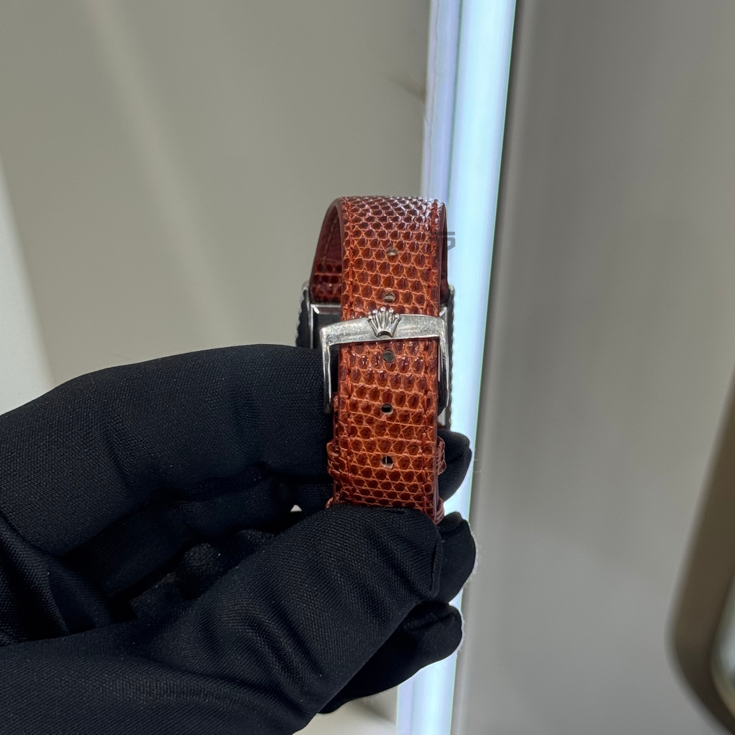Rolex “King Midas” Ref. 4017 Yellow Gold Orange Mirror Dial