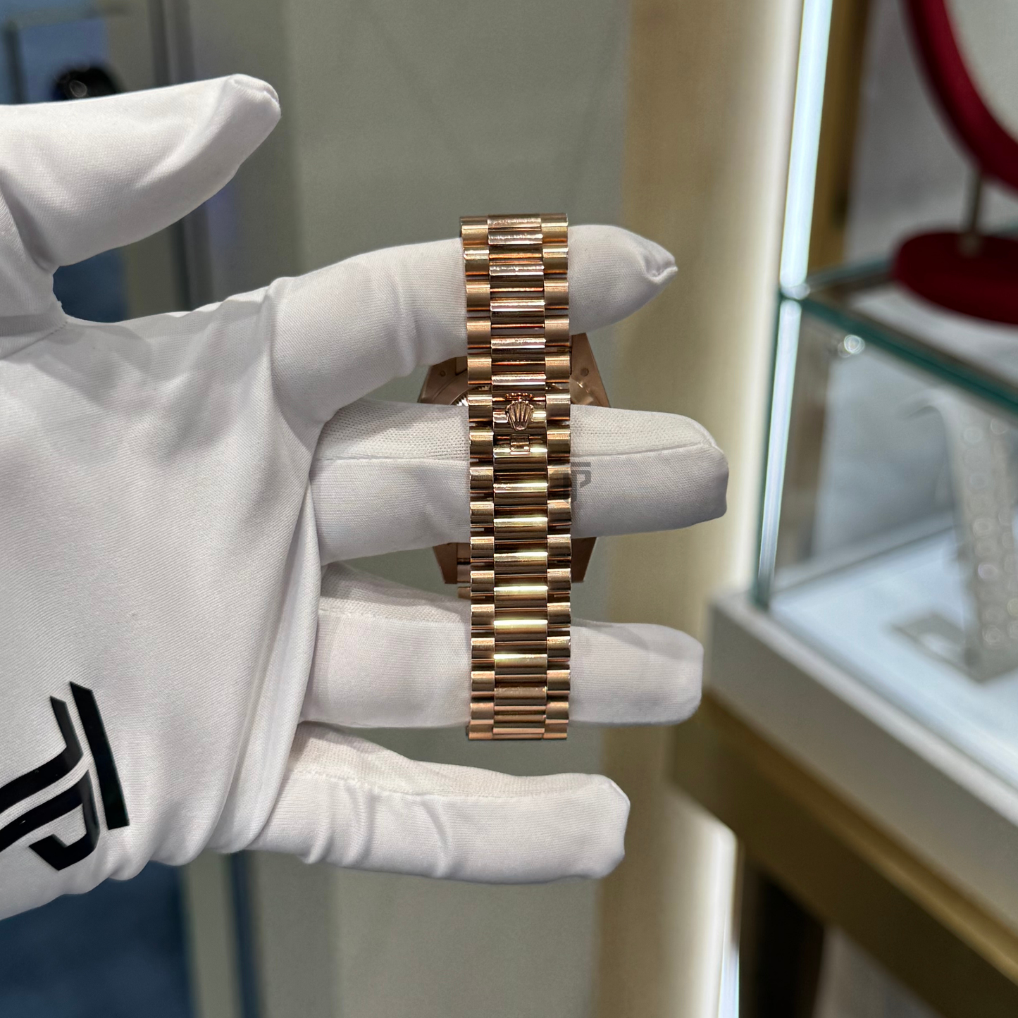 Rolex Day-Date Ref. 228235 Rose Gold Slate Ombre Dial
