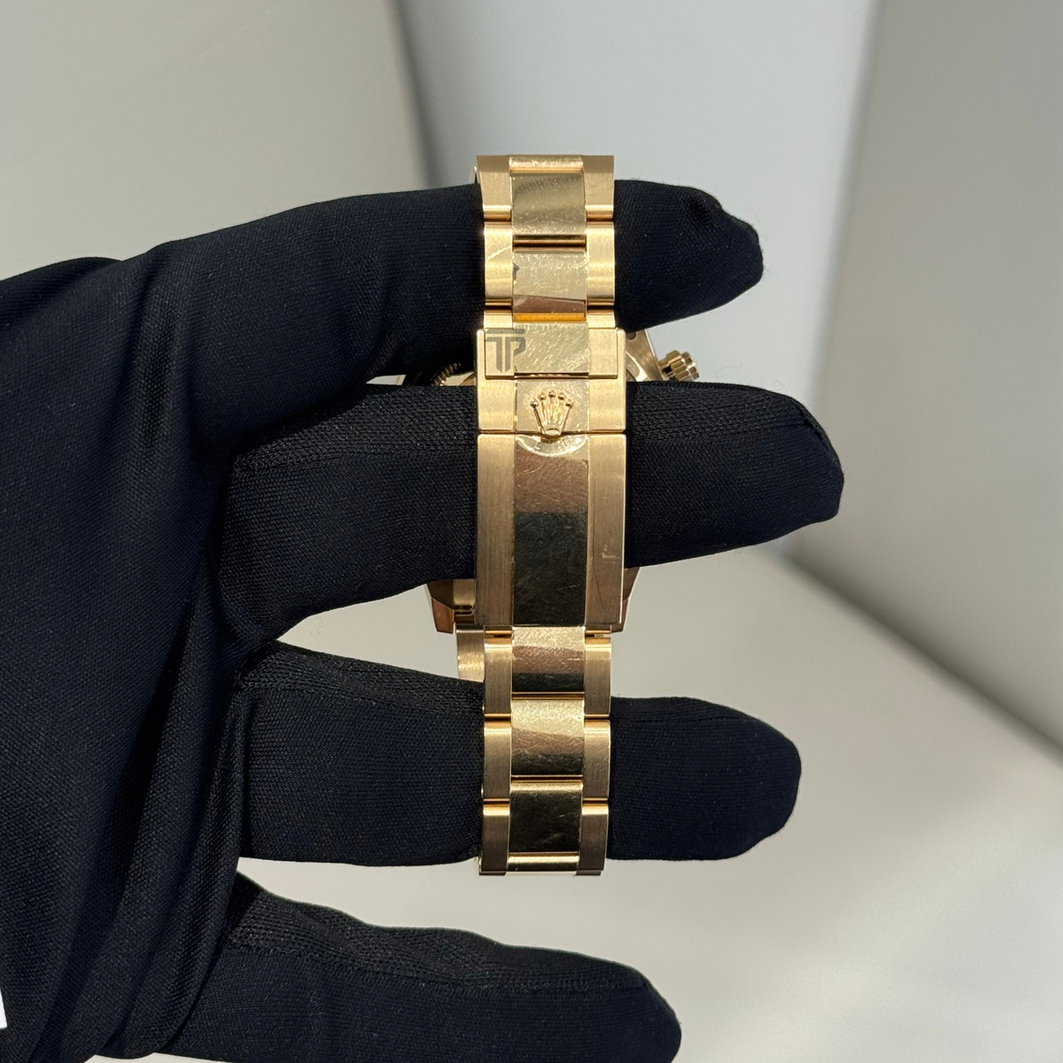 Rolex Daytona Ref. 126598TBR Yellow Gold on Full Bracelet with Baguette Bezel and Indices/Diamond Lugs