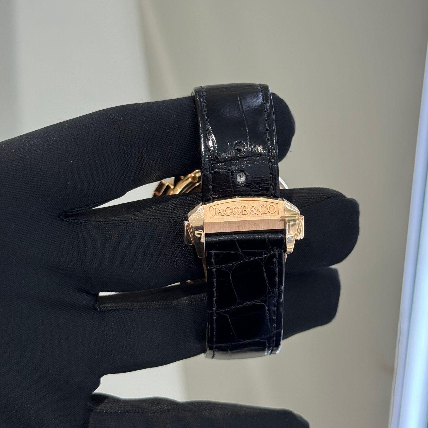 Jacob & Co CA100.40.AA.AA.ABALA “Roulette” Rose Gold Black Dial Tourbillon