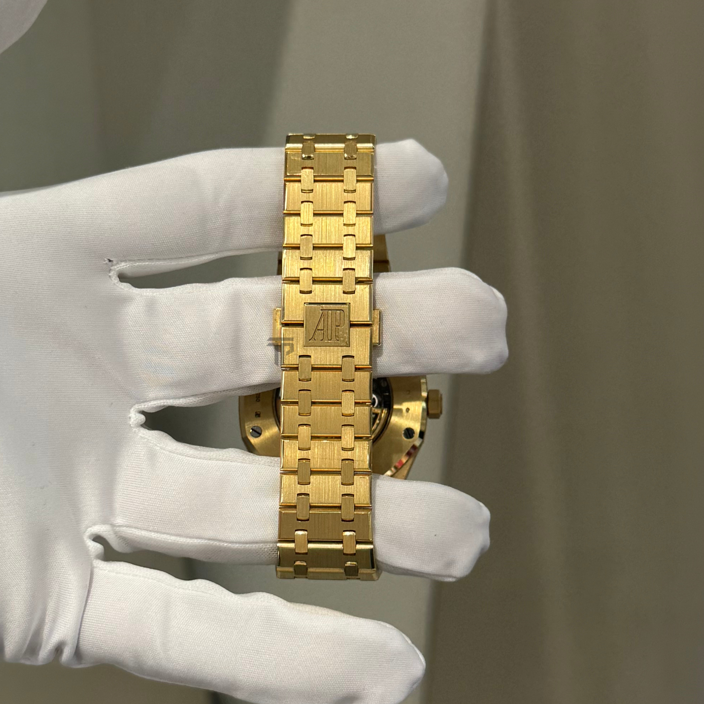 Audemars Piguet Royal Oak Ref. 15407BA.OO.1220BA.01 41MM Yellow Gold Double Balance Skeleton