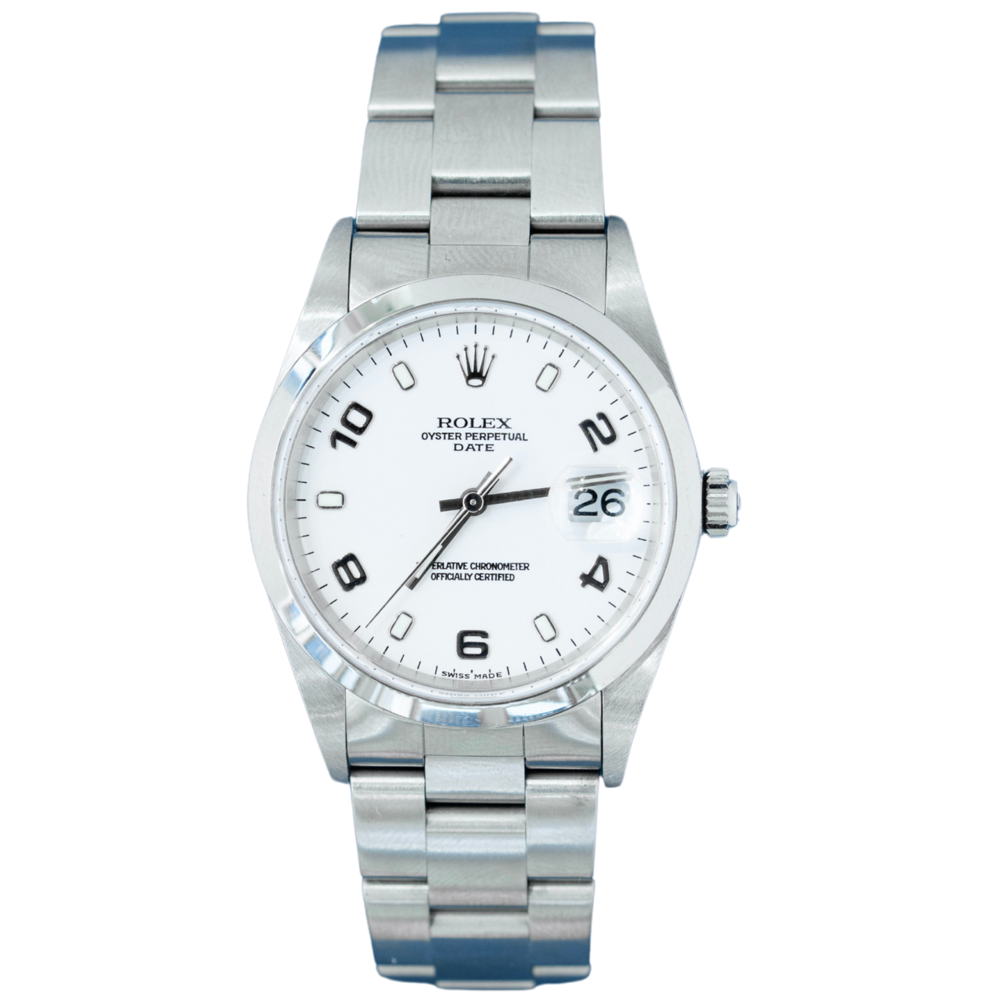 Rolex Datejust Ref. 15200 34mm White Dial
