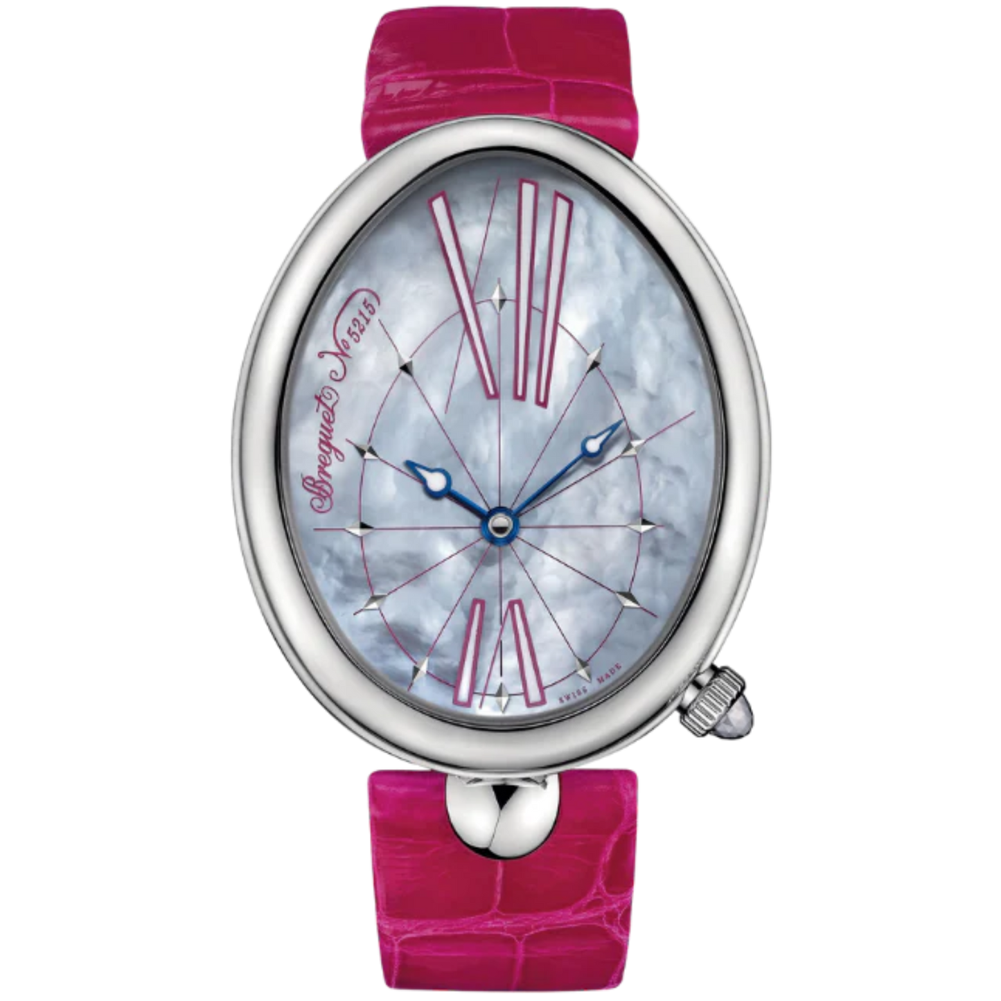 REINE DE NAPLES 8967 43 MM STAINLESS STEEL WITH MOTHER OF PEARL DIAL