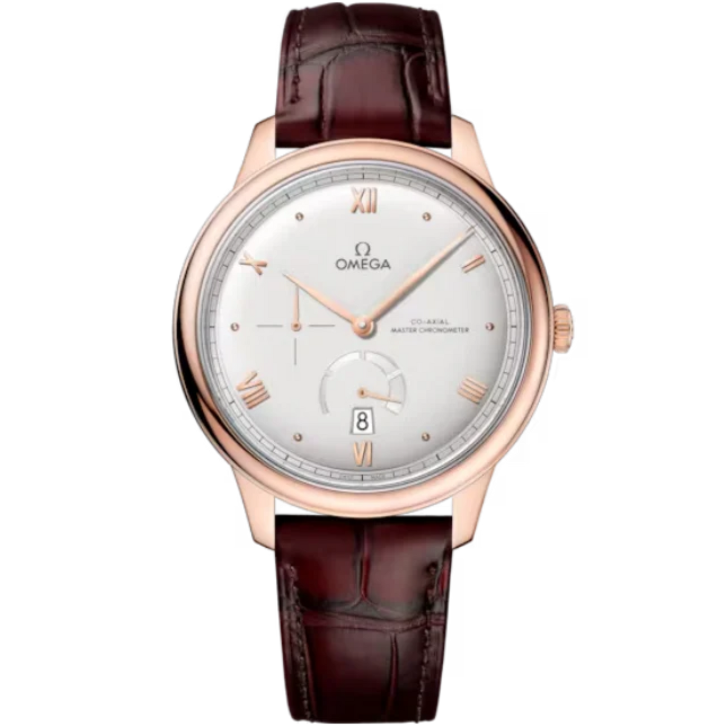 DE VILLE PRESTIGE 41 MM SEDNA™ GOLD WITH SILVER DIAL