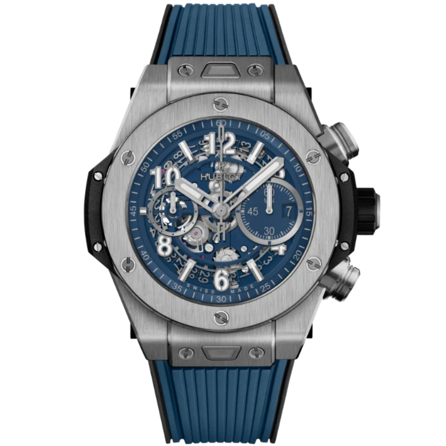 Big Bang 44mm UNICO TITANIUM BLUE