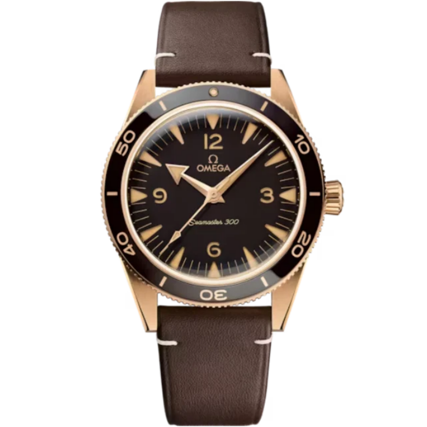 SEAMASTER 300 41 MM BRONZE GOLD WITH BLACK DIAL